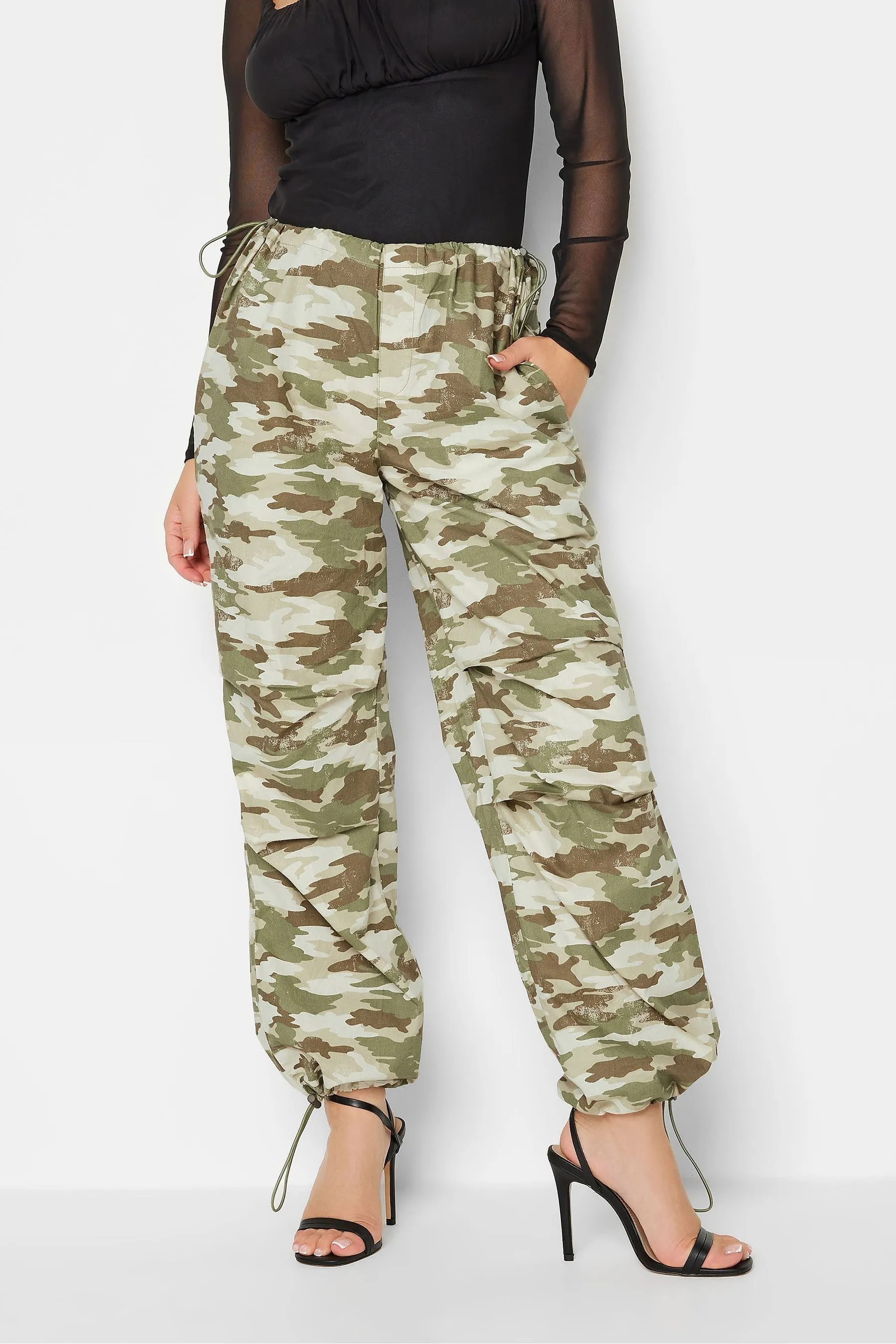 PixieGirl Petite - Pantaloni stile paracadutismo