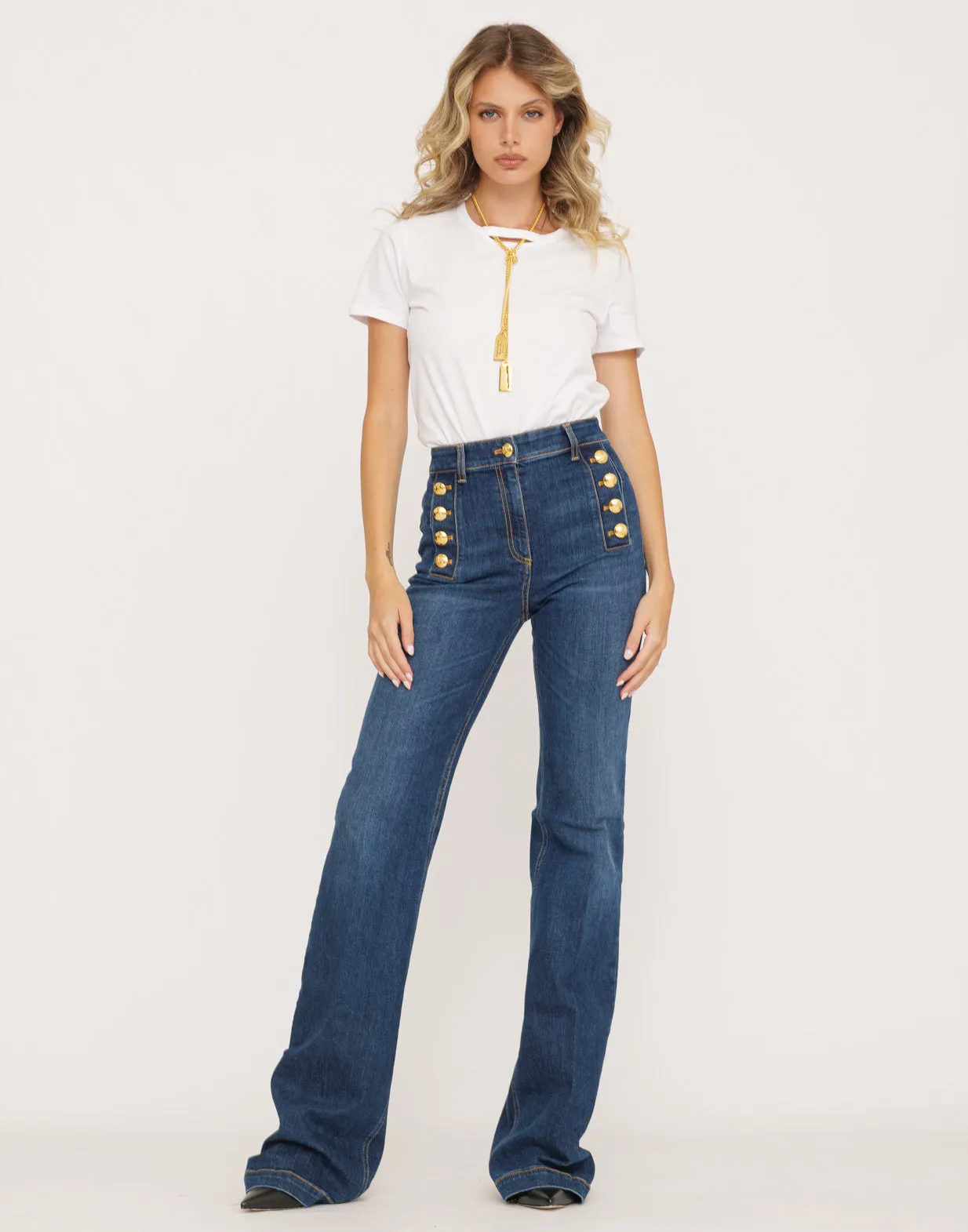 PJ67D46E2 - Pantaloni - Elisabetta Franchi