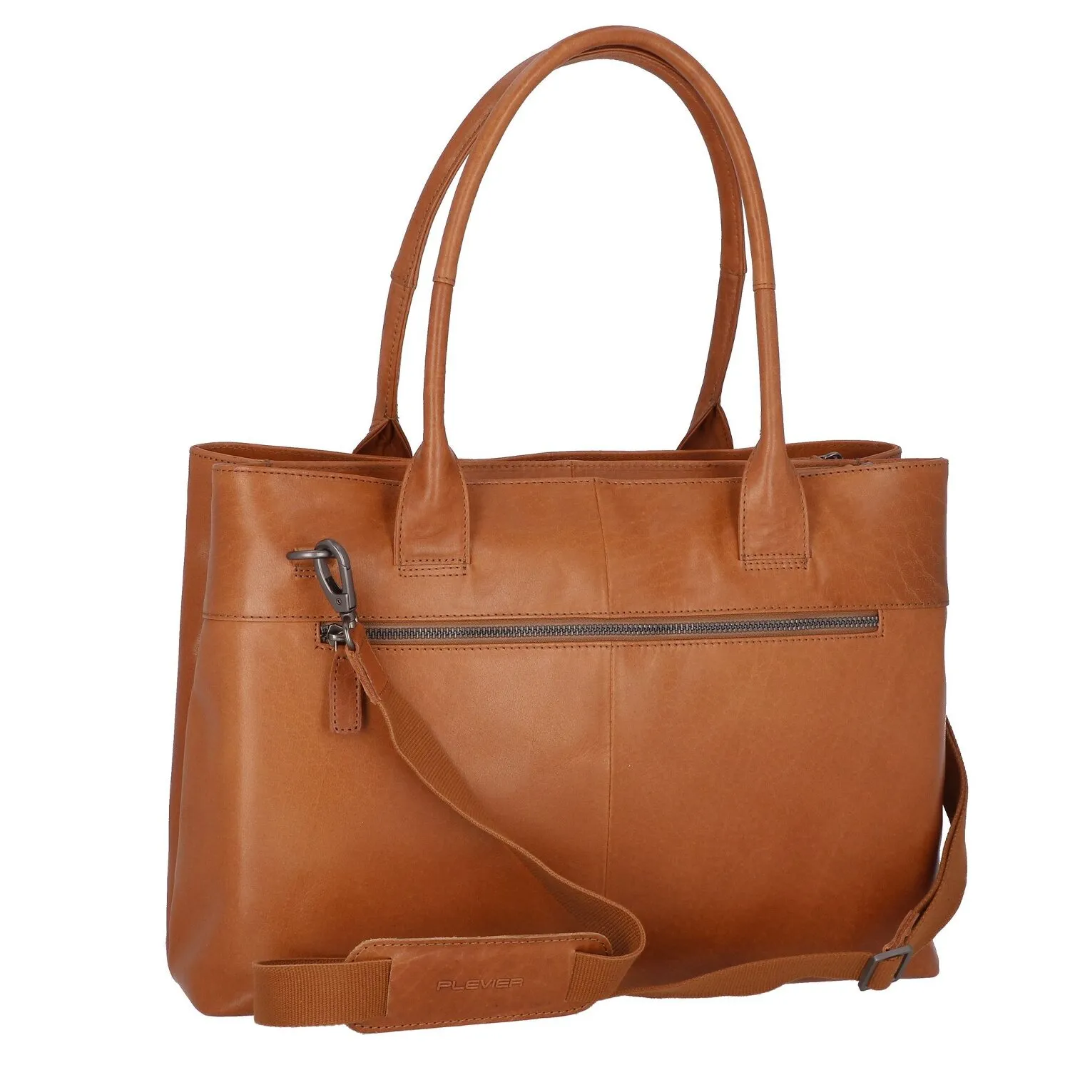 Plevier Rock Amber Borsa a tracolla Pelle 43 cm Scomparto per laptop