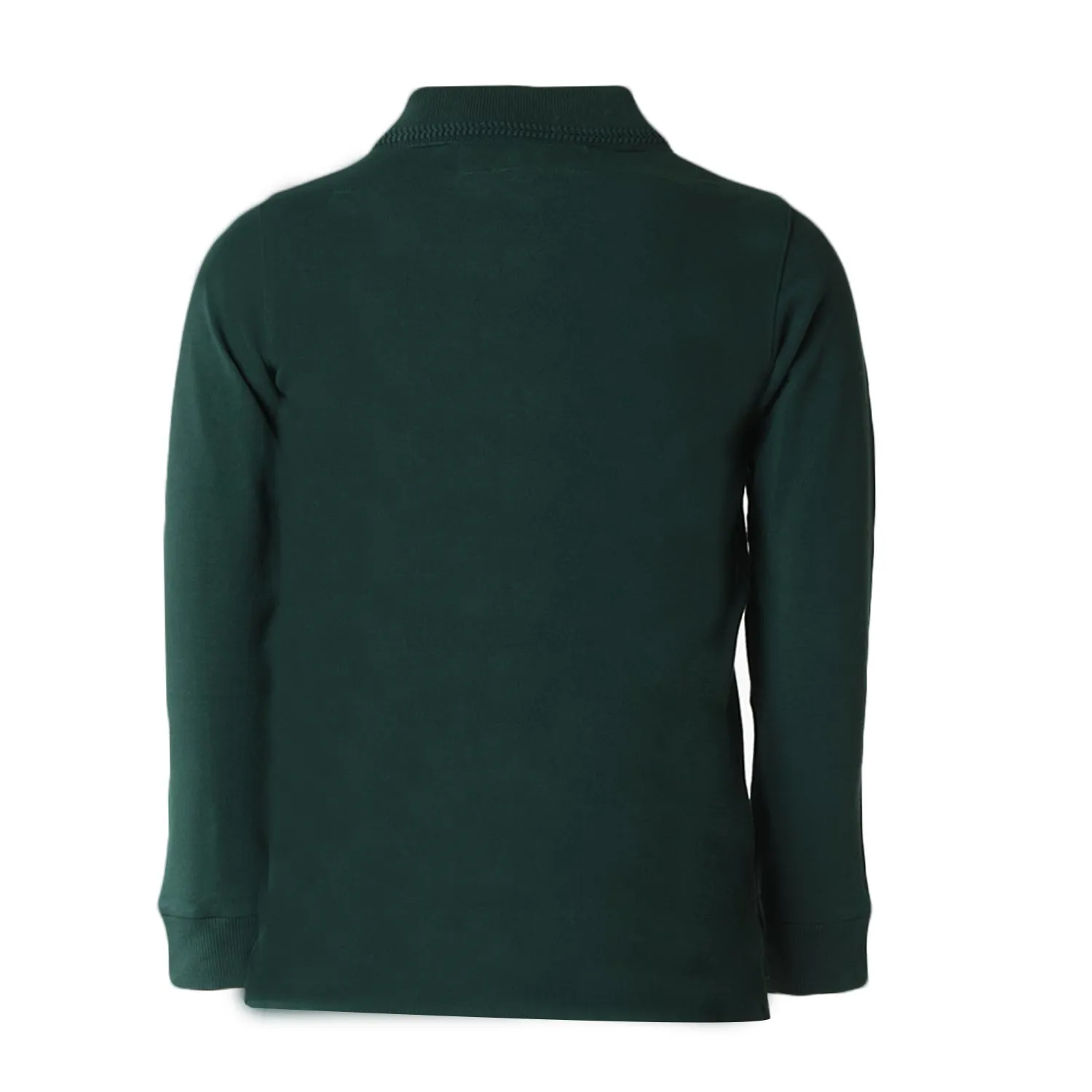 Polo Lunga Verde Bambino