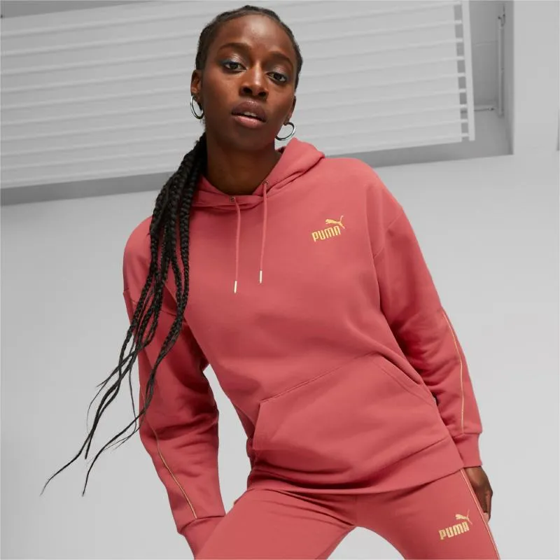 PUMA ESSENTIALS+ MINIMAL GOLD HOODIE W