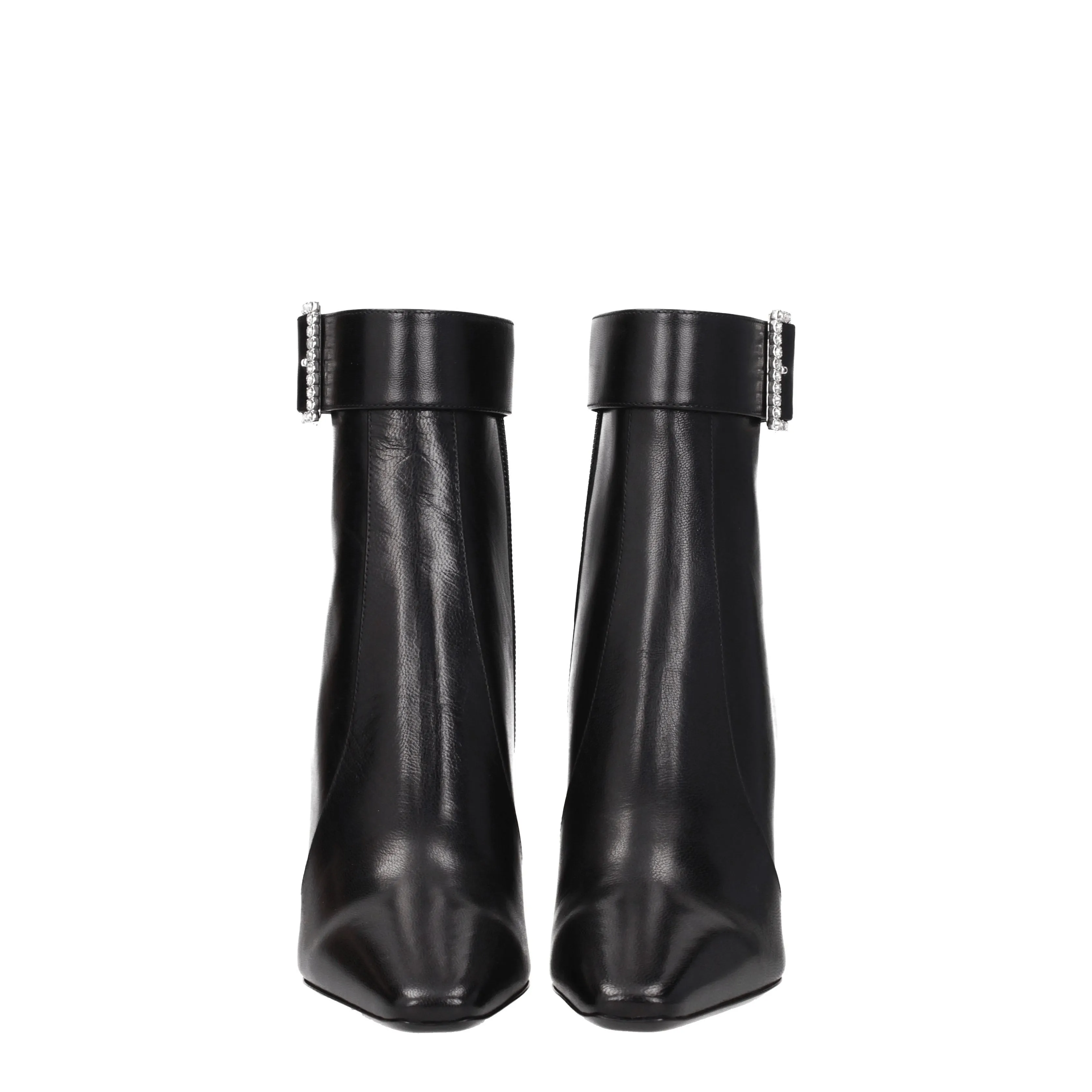Saint Laurent Stivaletti Donna Pelle Nero