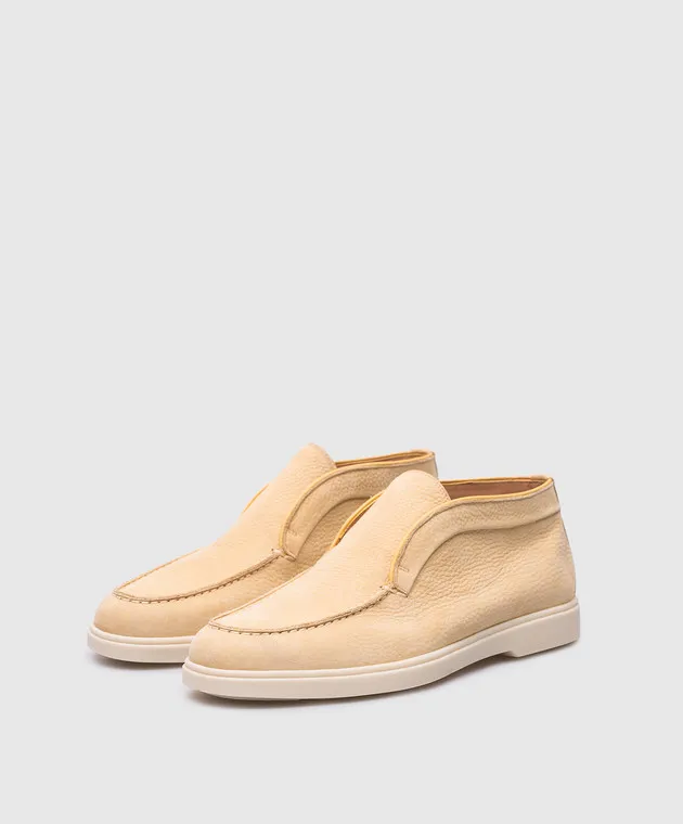 Santoni Deserti di nabuk giallo WUYA58458TISNPRX