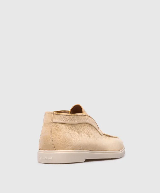 Santoni Deserti di nabuk giallo WUYA58458TISNPRX