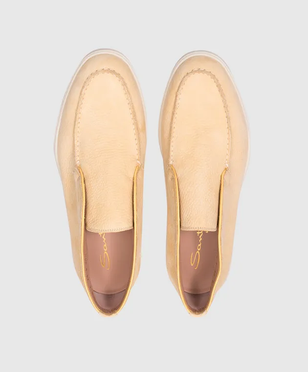 Santoni Deserti di nabuk giallo WUYA58458TISNPRX