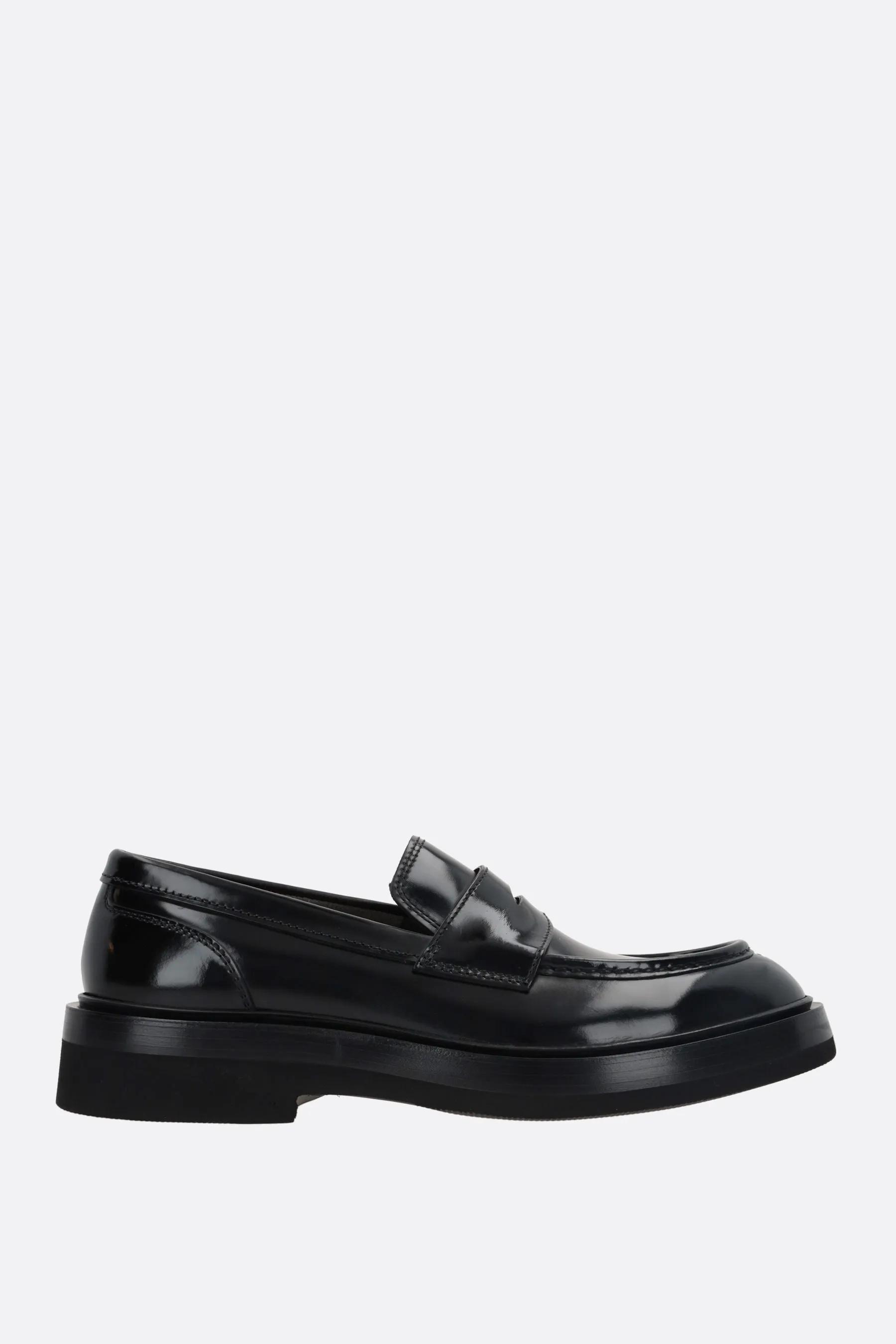  SANTONI mocassino Gunder in pelle lucida 