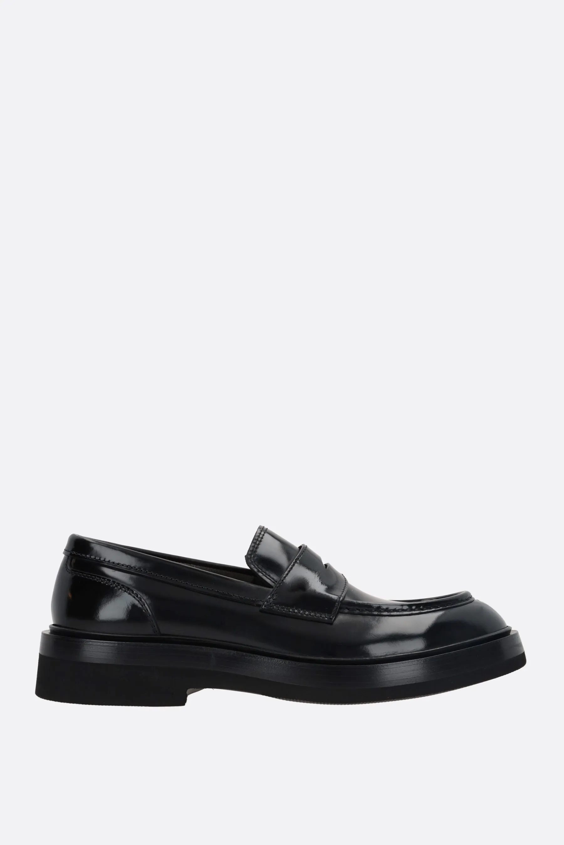  SANTONI mocassino Gunder in pelle lucida 