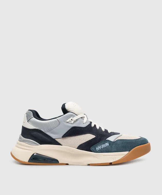 Santoni Sneakers combo Hy-Run con logo MBHR21918TISHGHR
