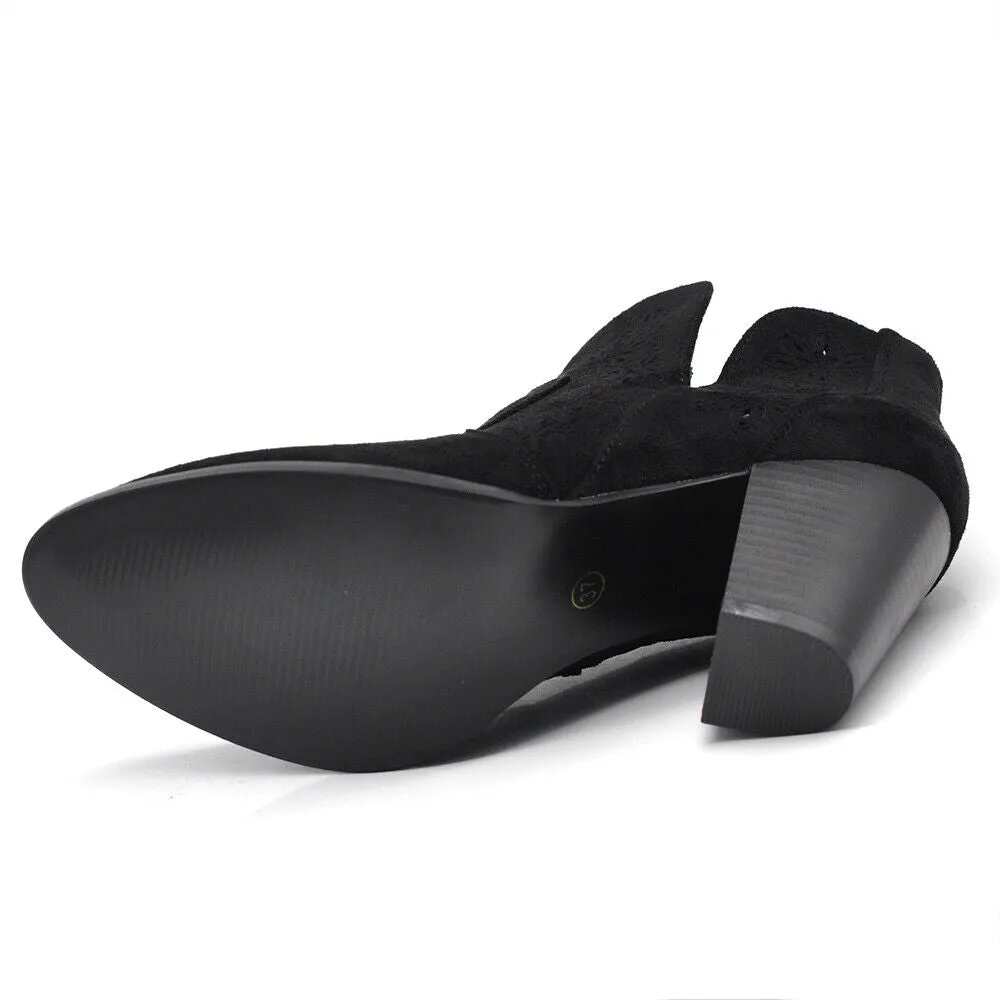 Scarpe da Donna Stivali Stivaletti Camperos Texani Primaverili Estivi D8105