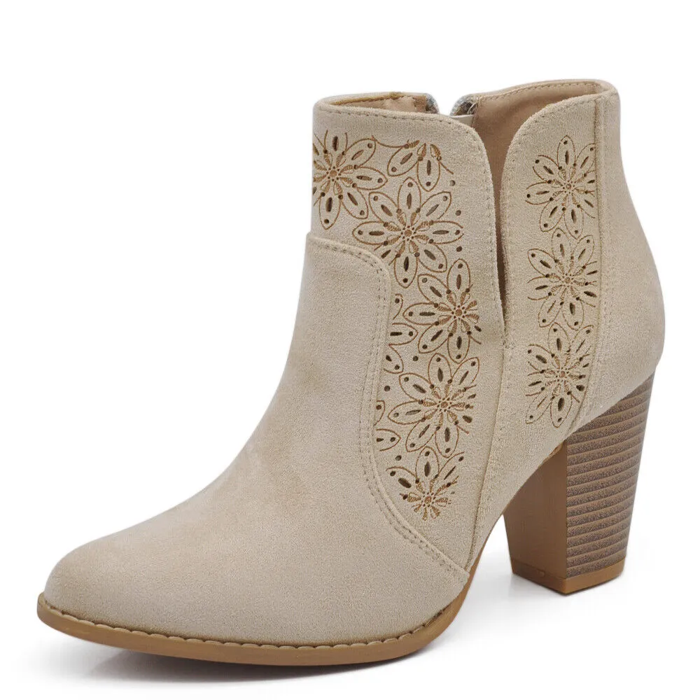 Scarpe da Donna Stivali Stivaletti Camperos Texani Primaverili Estivi D8105