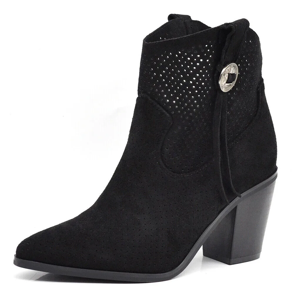 Scarpe da Donna Stivali Stivaletti Camperos Texani Primaverili Estivi WS106