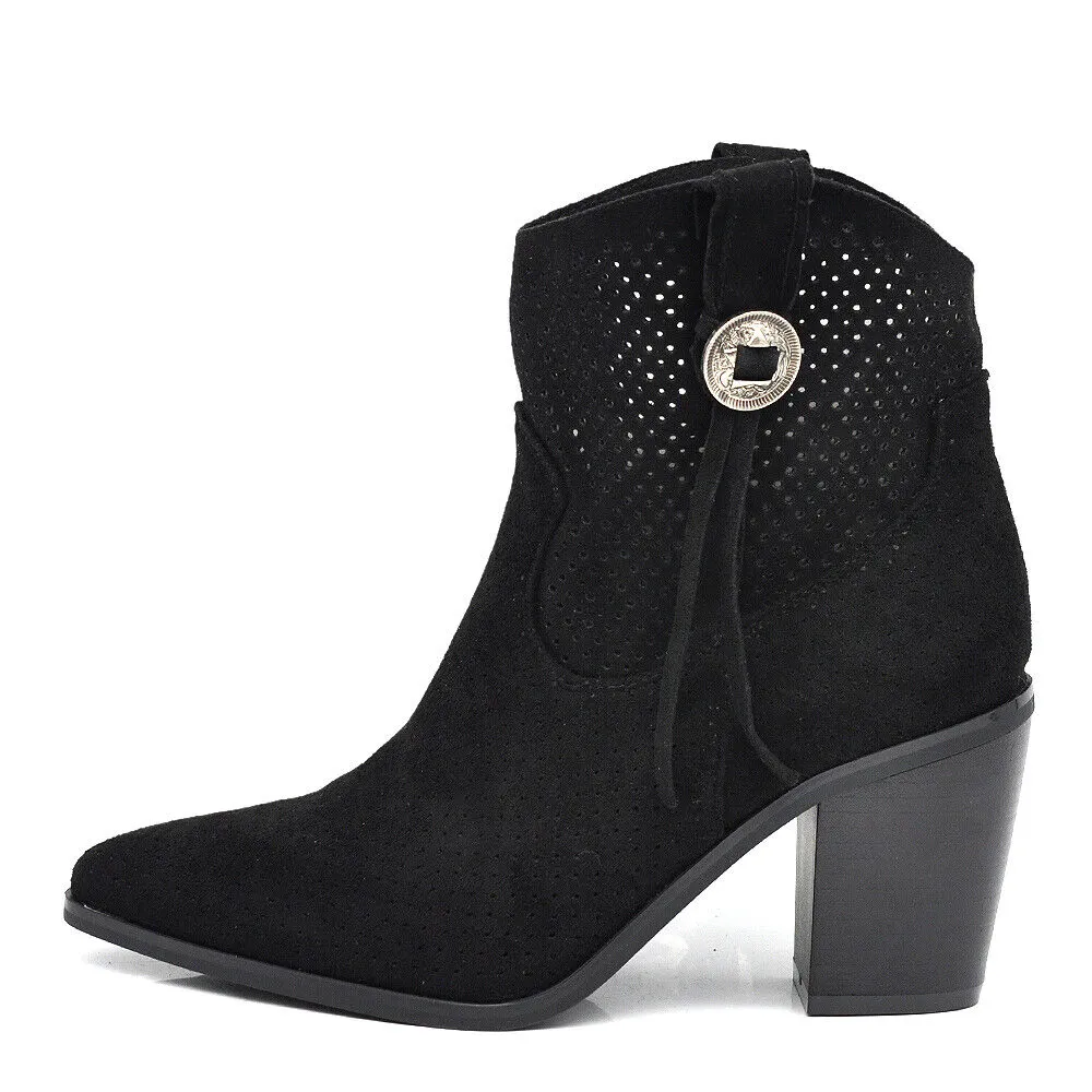 Scarpe da Donna Stivali Stivaletti Camperos Texani Primaverili Estivi WS106