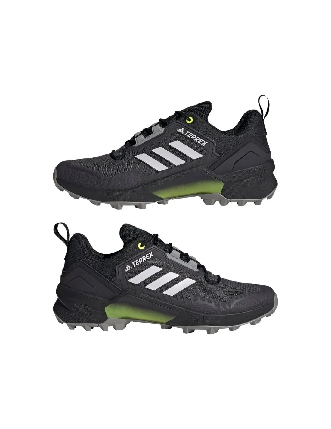 Scarpe da escursionismo Adidas Terrex Swift R3 Nere / Grigie / Gialle Solari