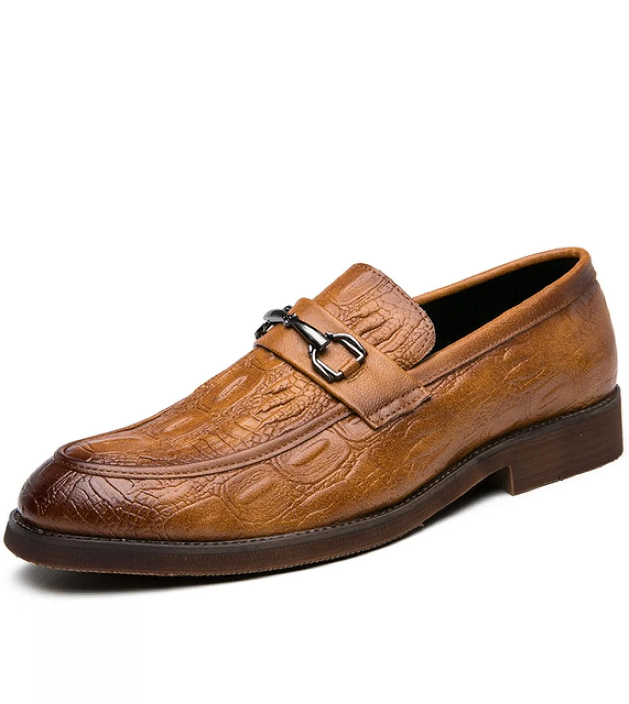 Scarpe da uomo fatte a mano Slip On Mocassini da uomo Scarpe eleganti da uomo di lusso Suola spessa Scarpe firmate da uomo in pe
