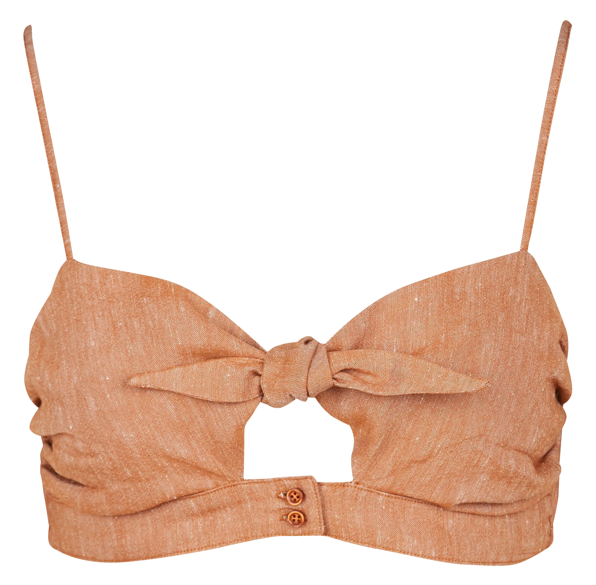  SESSUN   LIVELA LI - Fascia annodata in misto cotone | Arancione