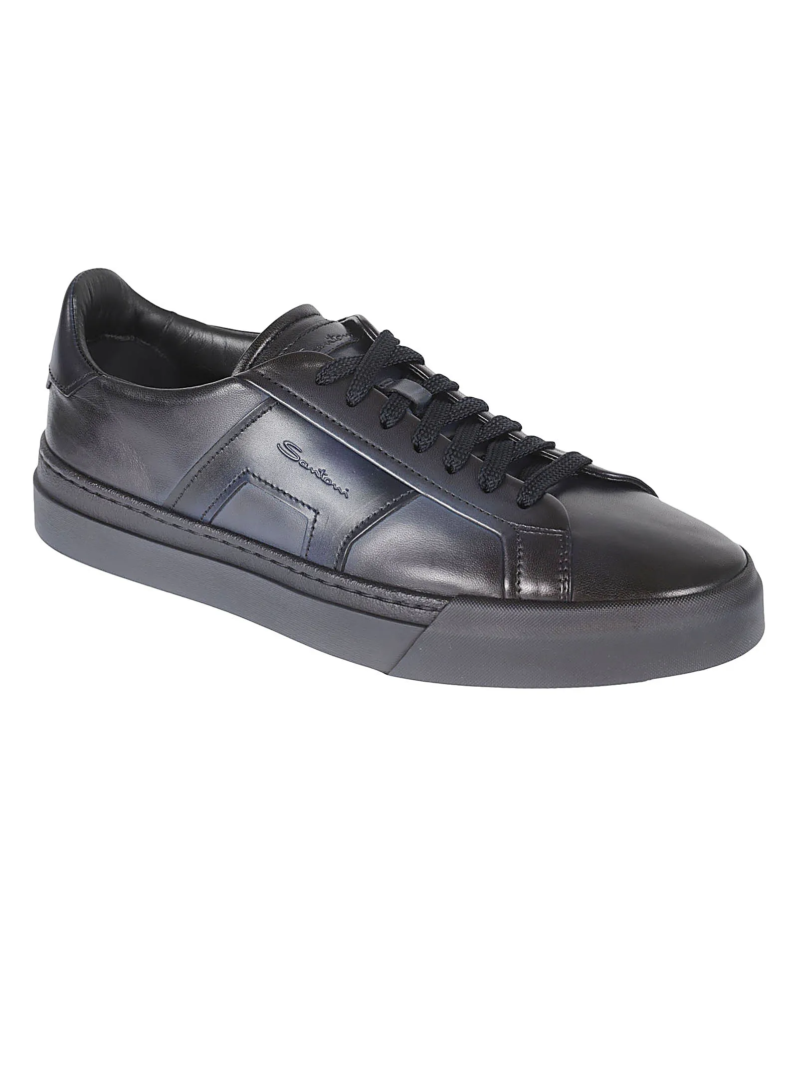 SNEAKERS PELLE SANTONI UOMO MBGT21779OCNRGONU60