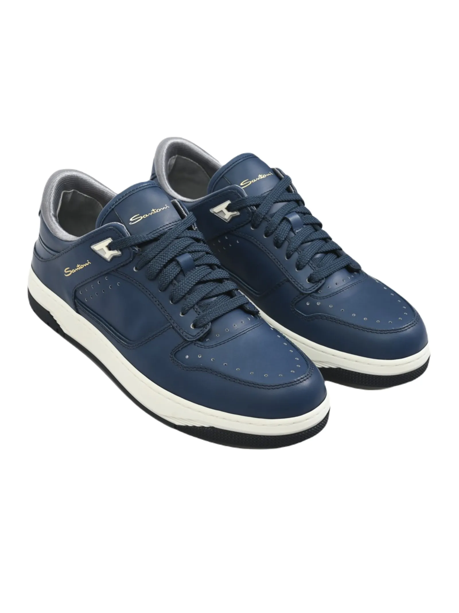 SNEAKERS TRAFORATA SANTONI UOMO MBSA21865BBLHUTTU59