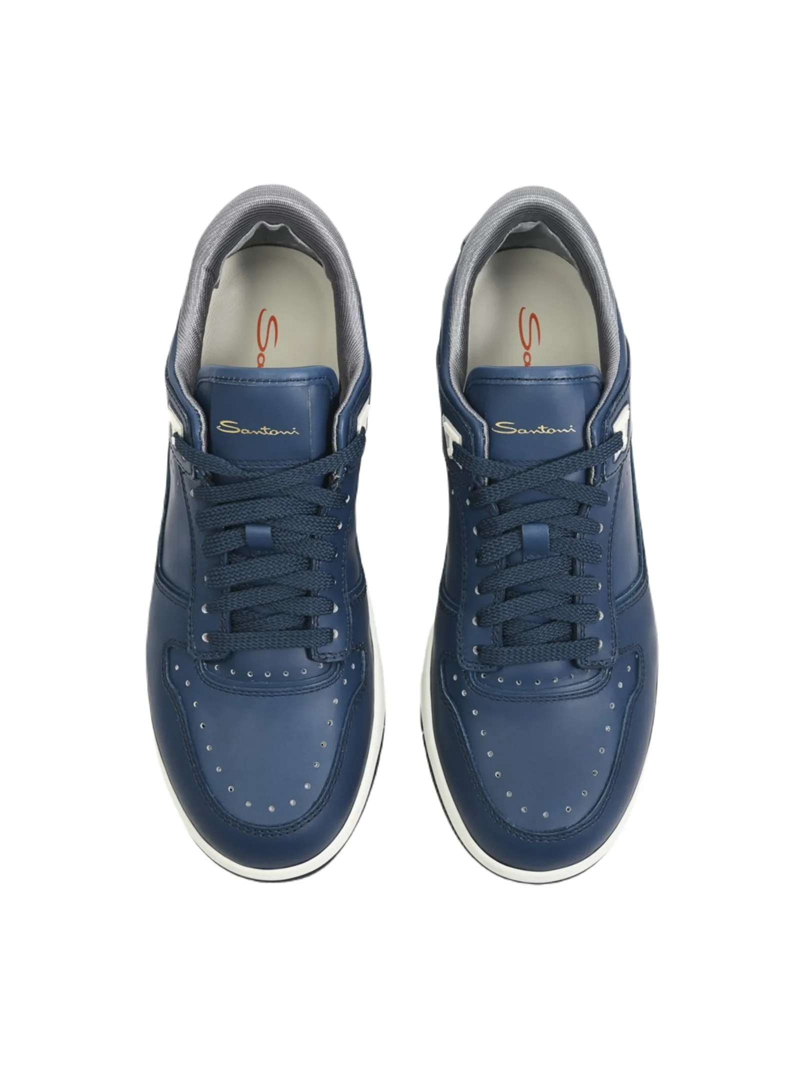 SNEAKERS TRAFORATA SANTONI UOMO MBSA21865BBLHUTTU59