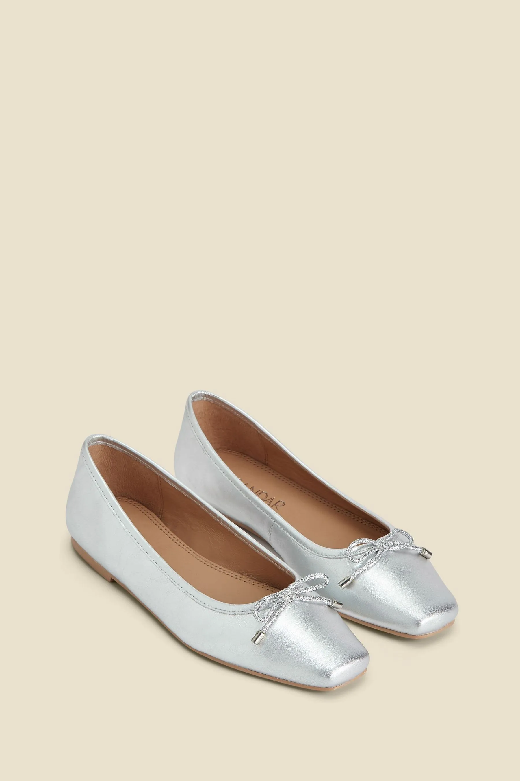Sosandar - Sneakers a ballerina con punta squadrata