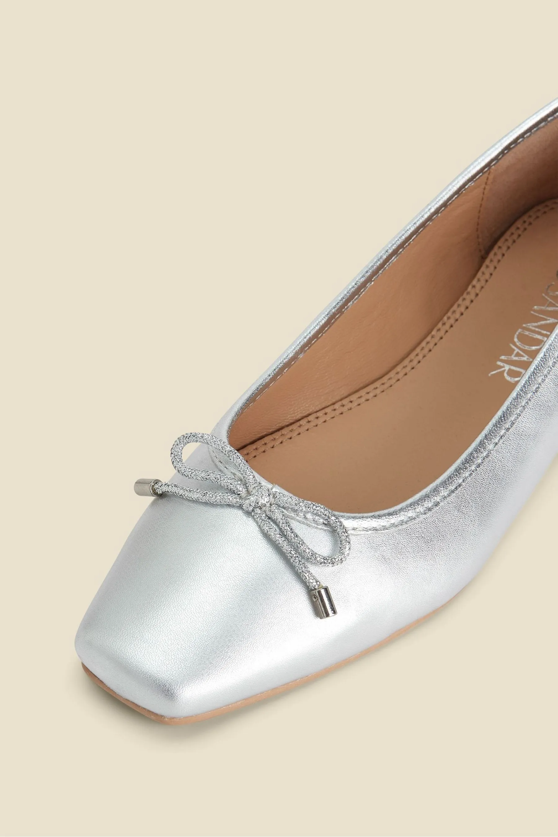 Sosandar - Sneakers a ballerina con punta squadrata