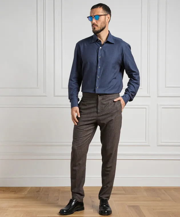 Stefano Ricci Camicia blu MC007042S2600