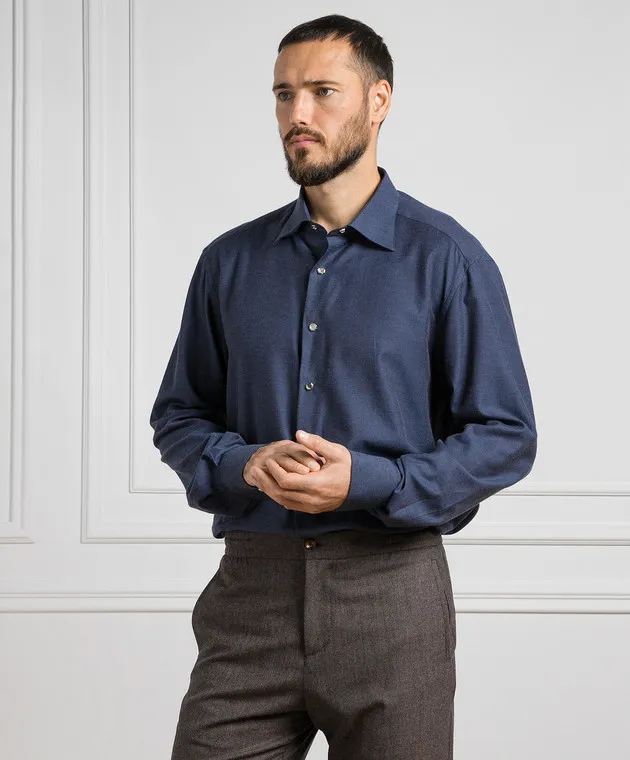 Stefano Ricci Camicia blu MC007042S2600