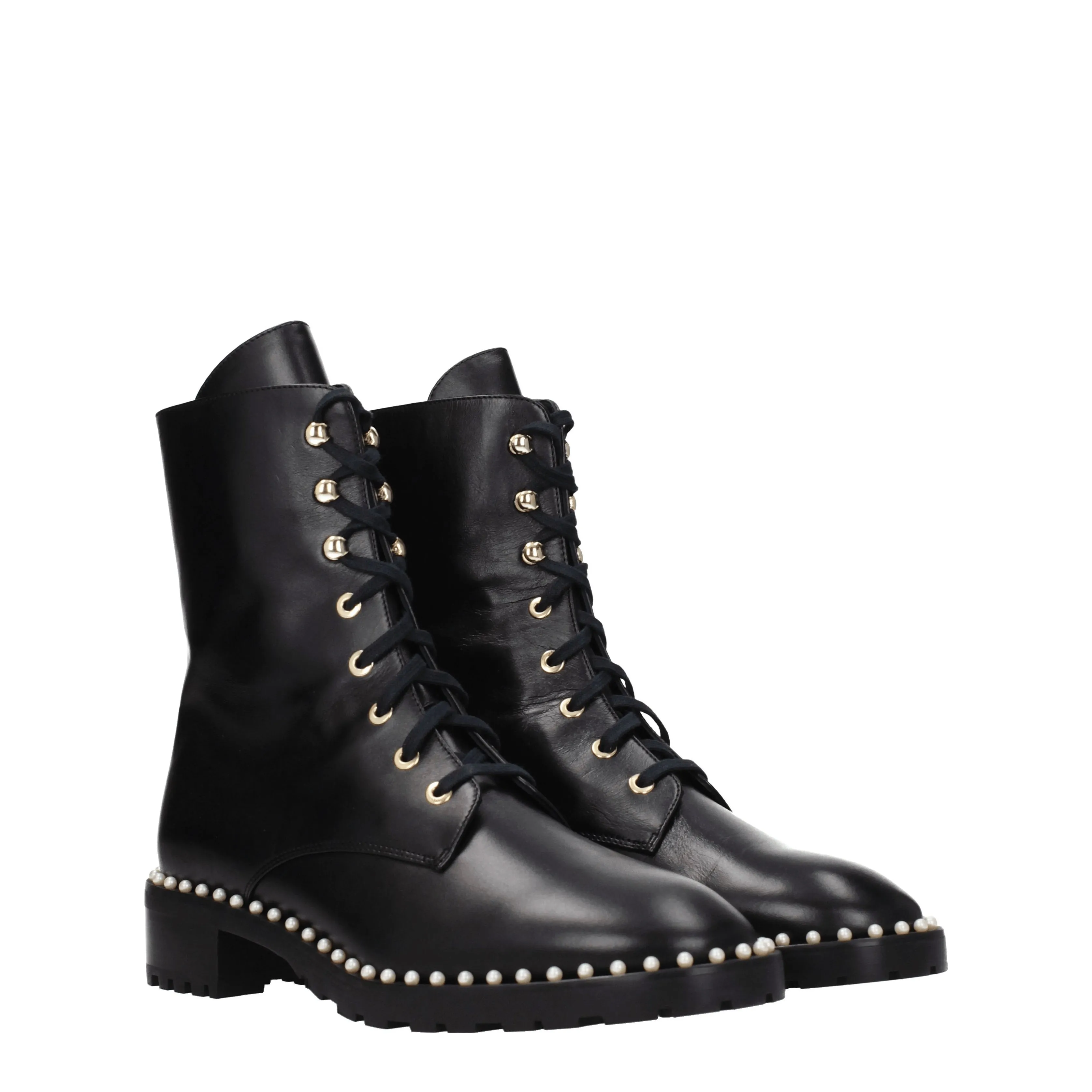 Stuart Weitzman Stivaletti Allie Donna Pelle Nero