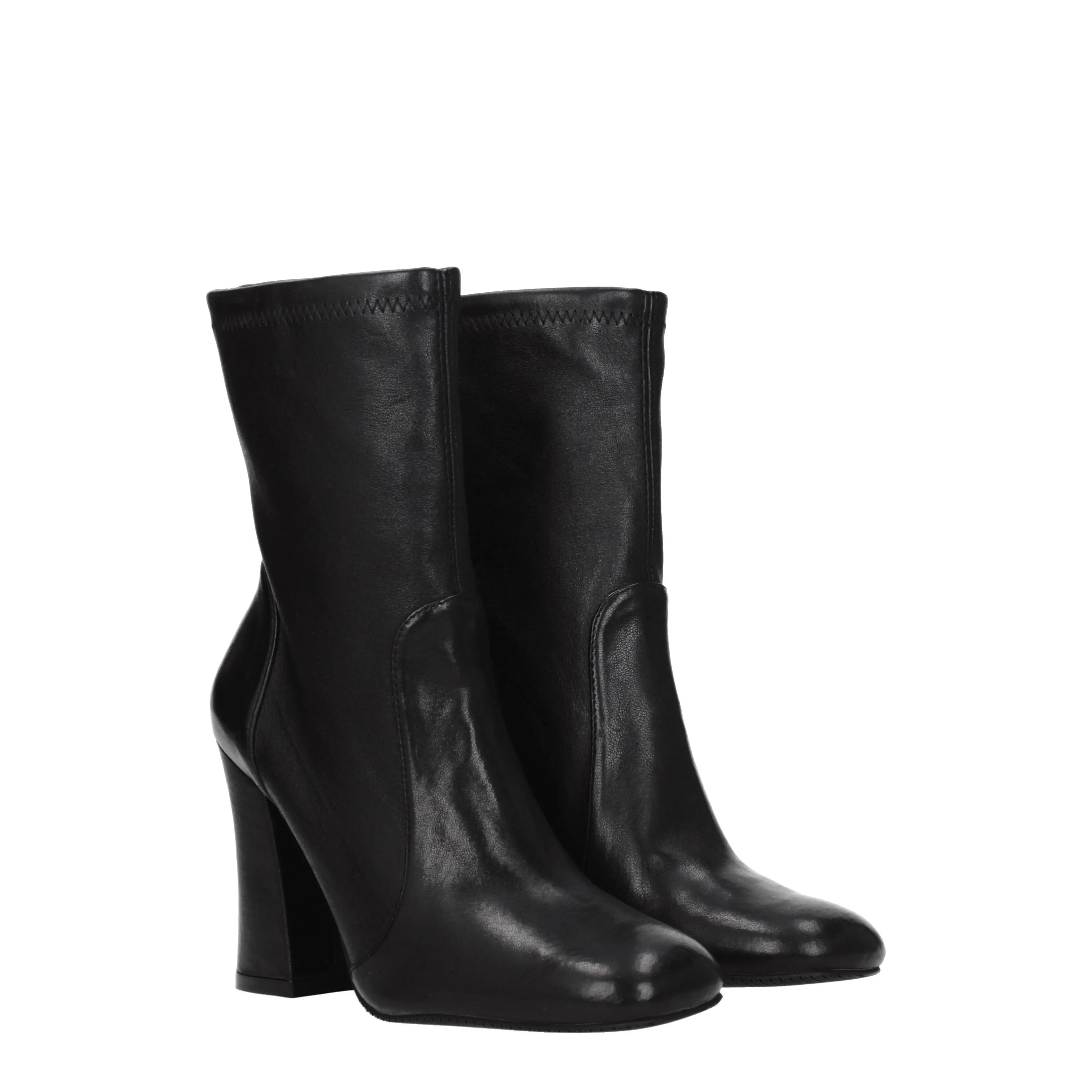 Stuart Weitzman Stivaletti Curve Donna Pelle Nero