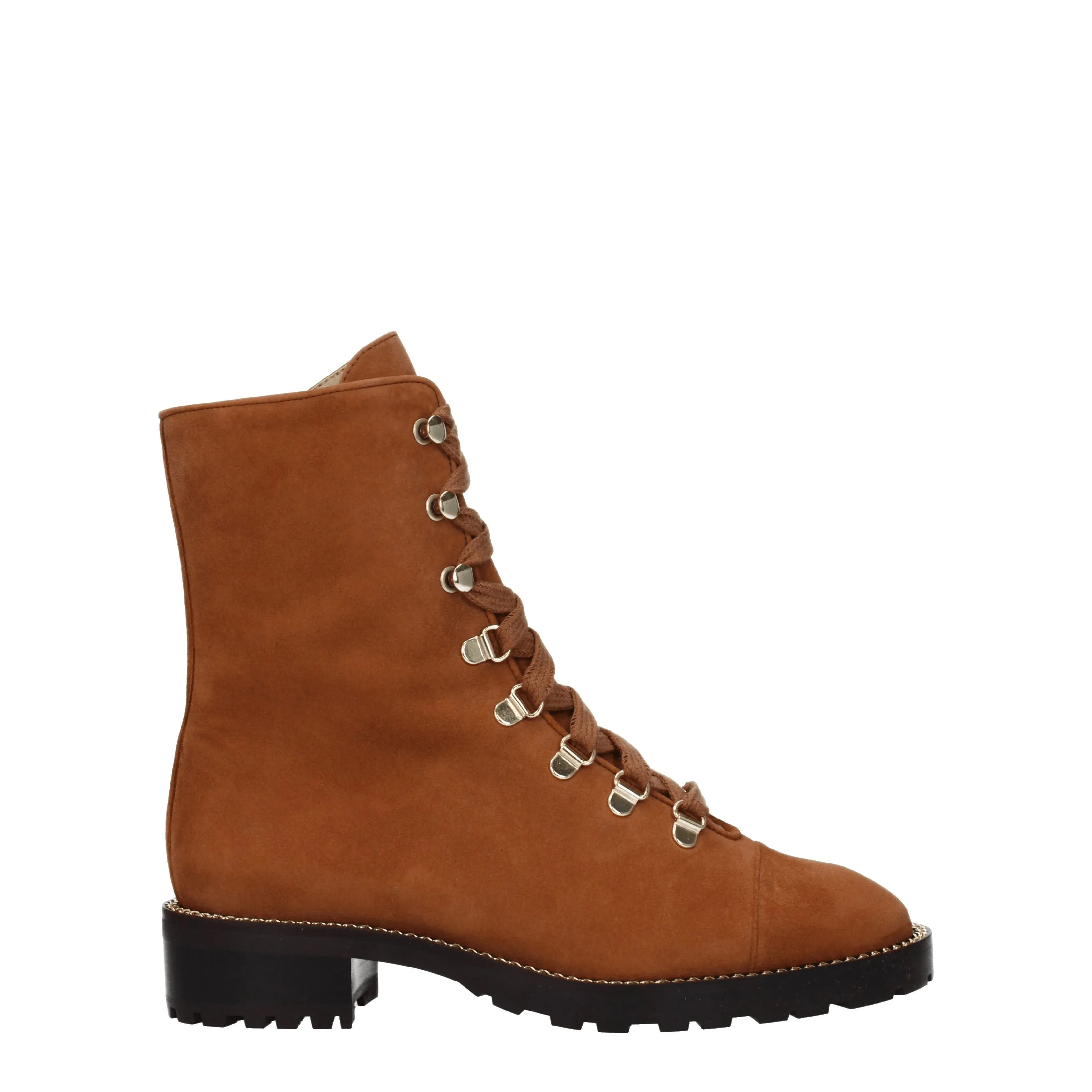 Stuart Weitzman Stivaletti Kolbie Donna Camoscio Marrone/Camel