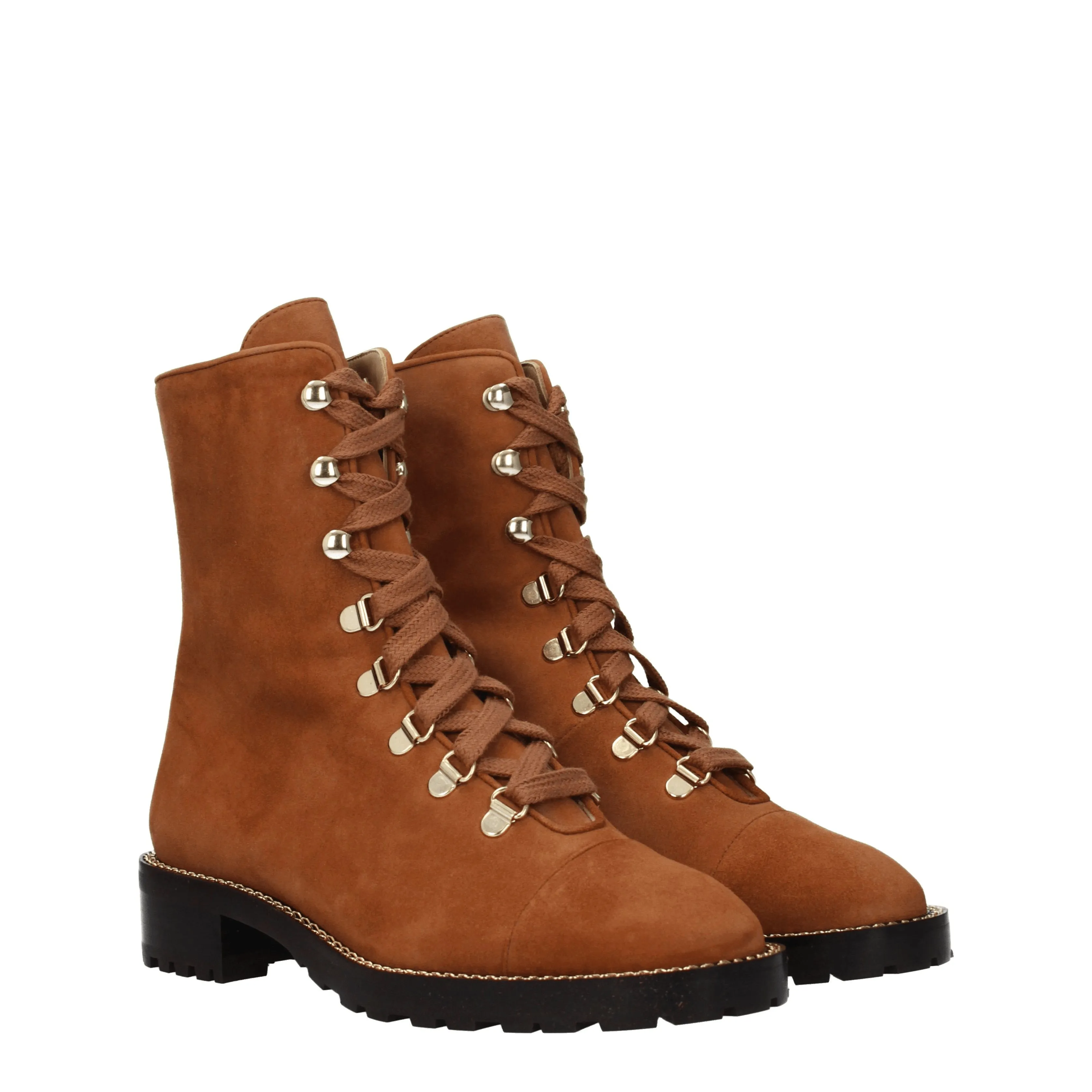 Stuart Weitzman Stivaletti Kolbie Donna Camoscio Marrone/Camel