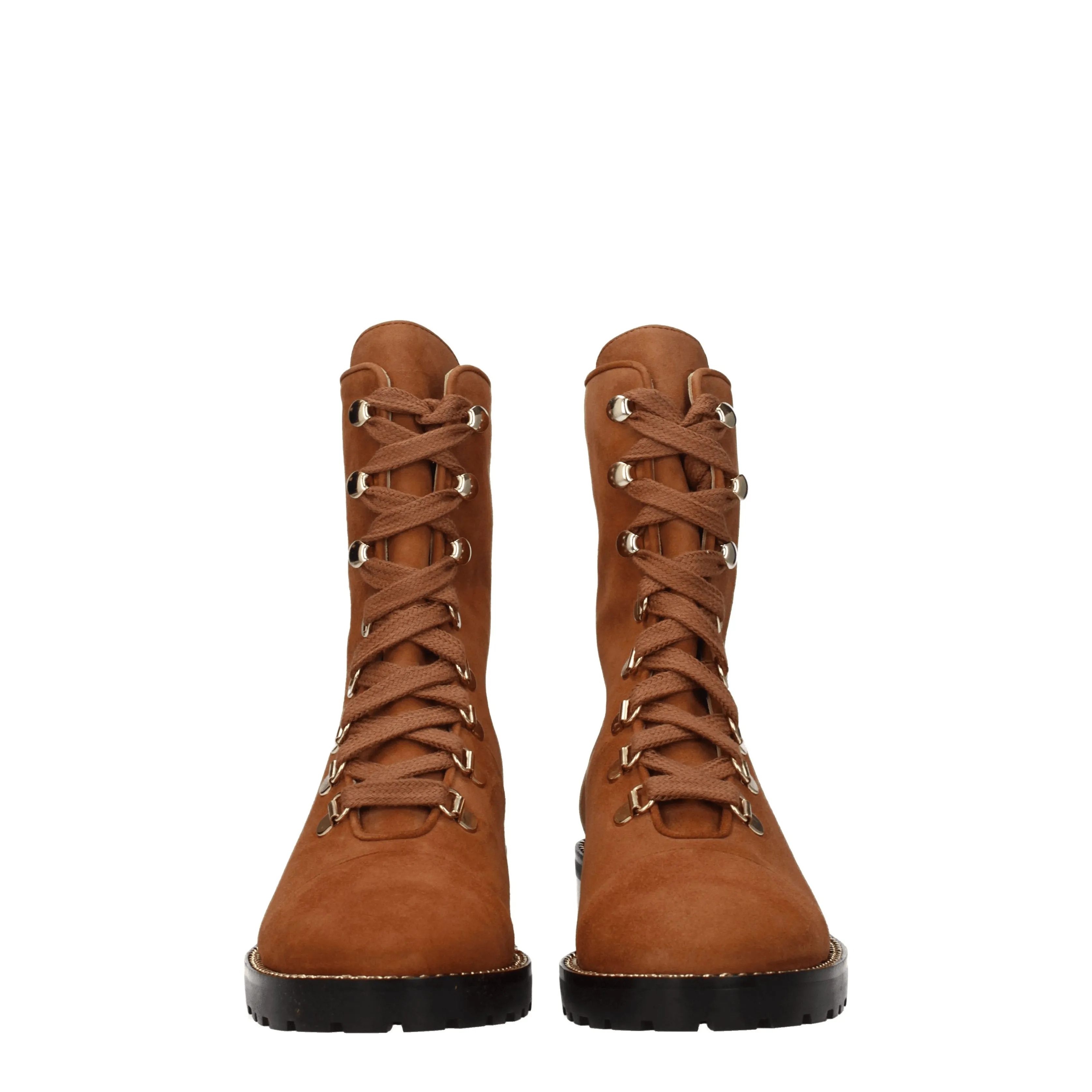 Stuart Weitzman Stivaletti Kolbie Donna Camoscio Marrone/Camel