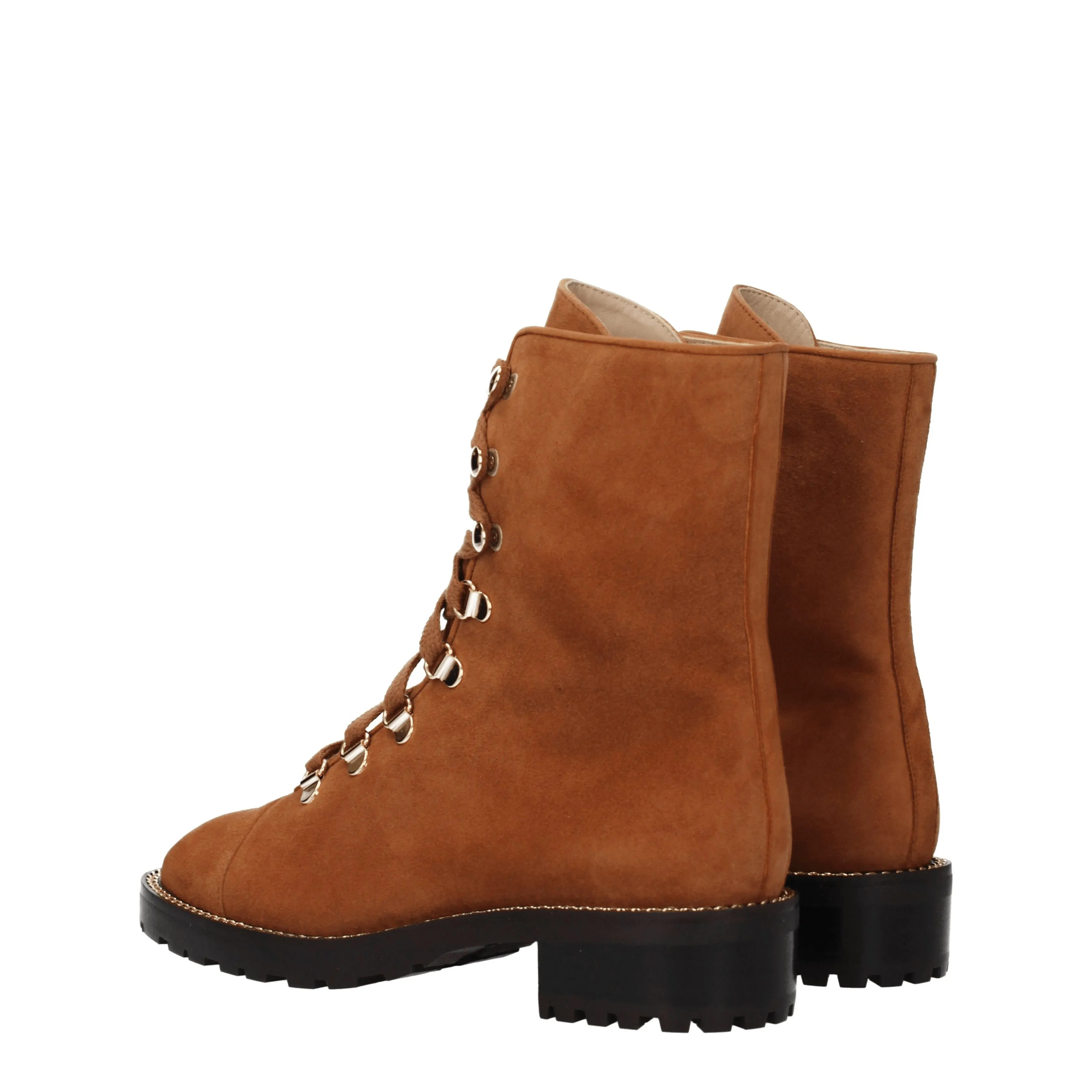 Stuart Weitzman Stivaletti Kolbie Donna Camoscio Marrone/Camel