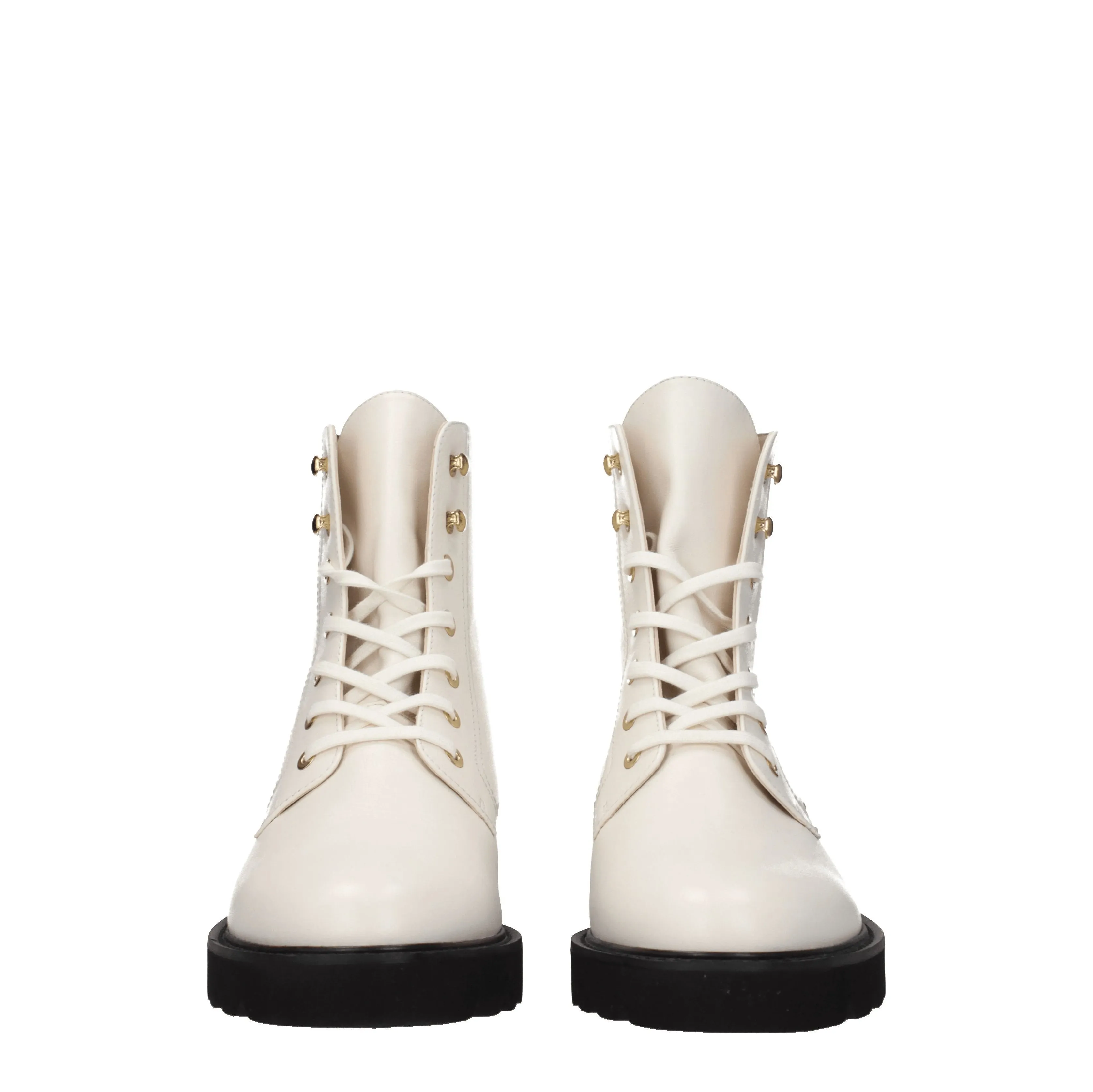Stuart Weitzman Stivaletti Mila lift Donna Pelle Bianco/Crema