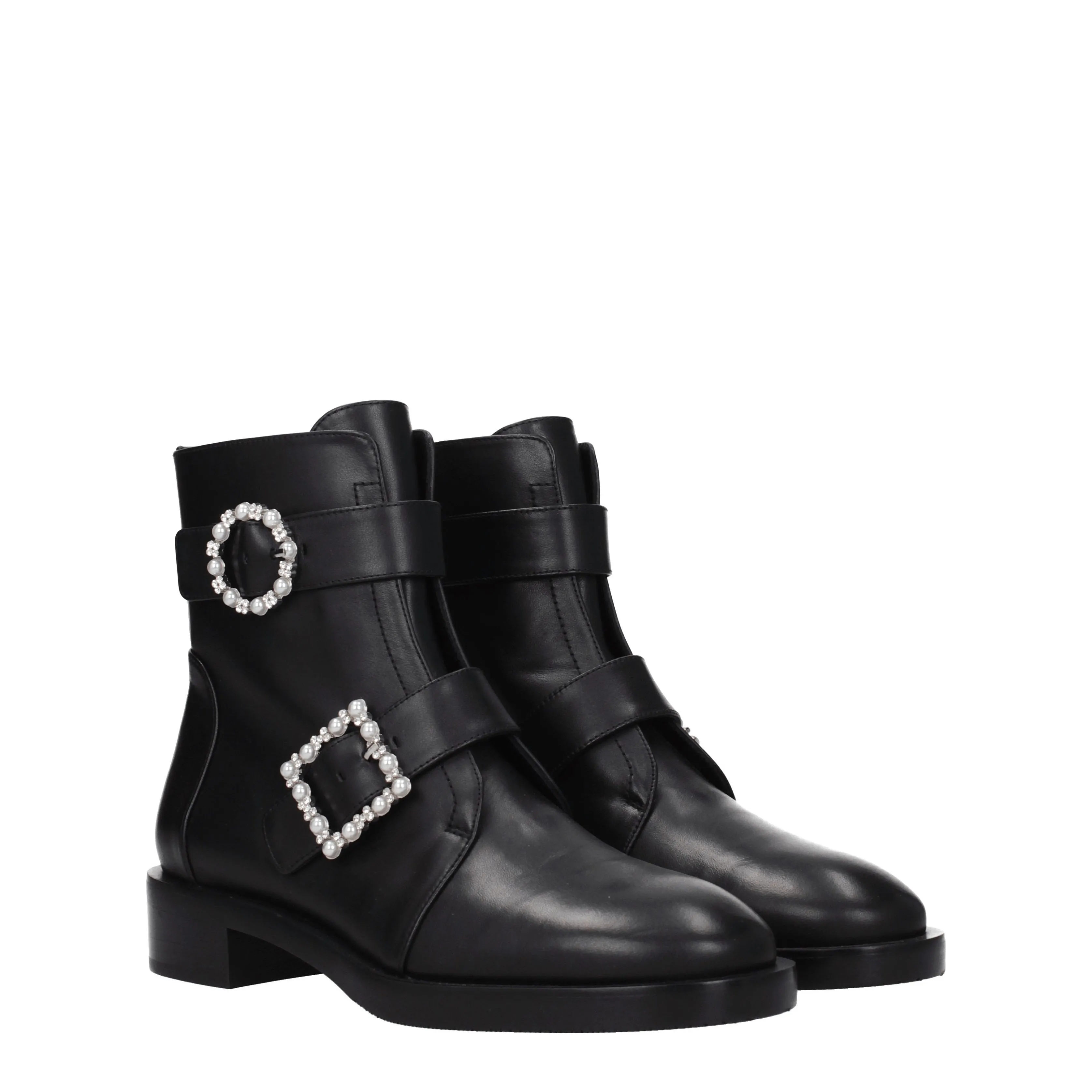 Stuart Weitzman Stivaletti Rydr Donna Pelle Nero