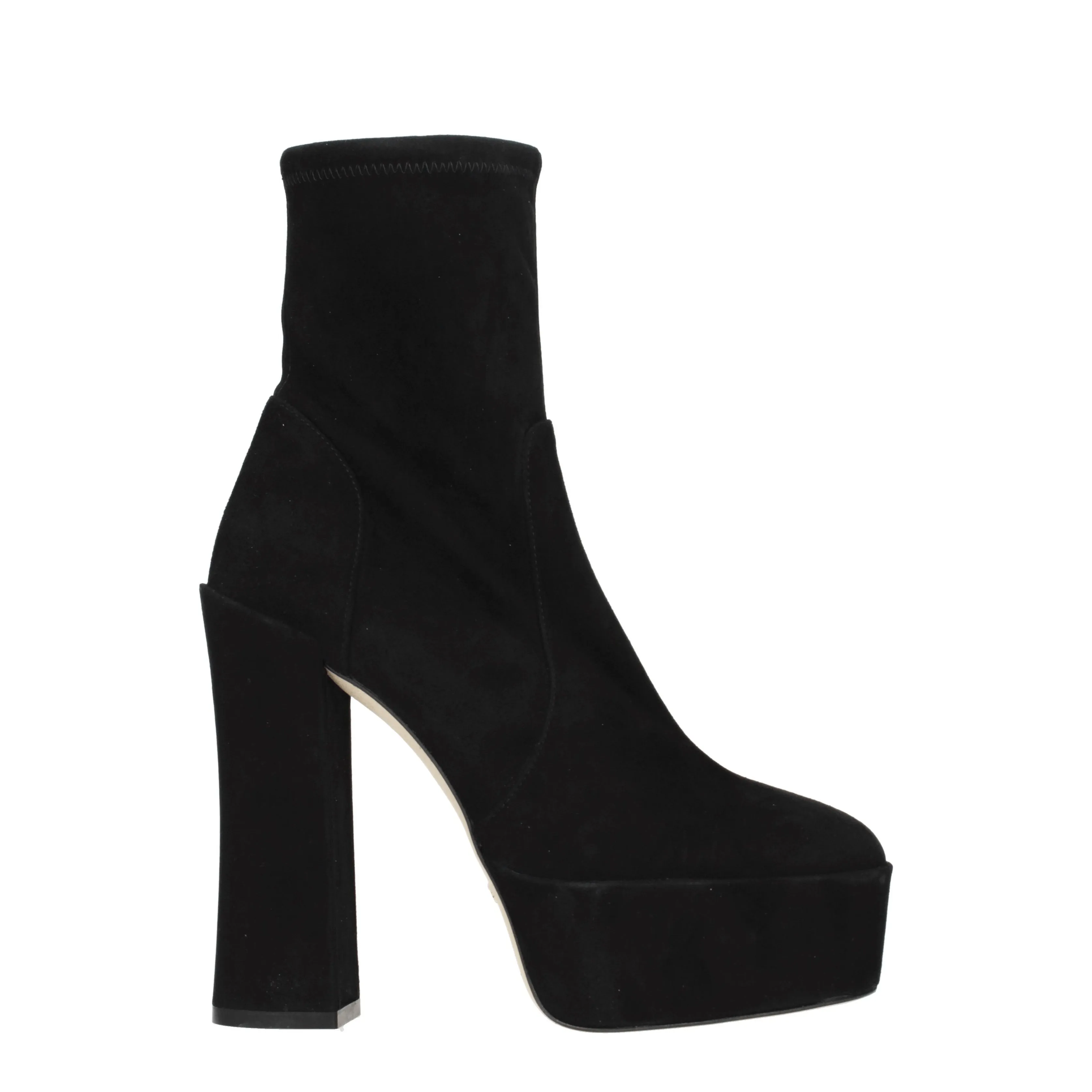 Stuart Weitzman Stivaletti Skyhi Donna Camoscio Nero
