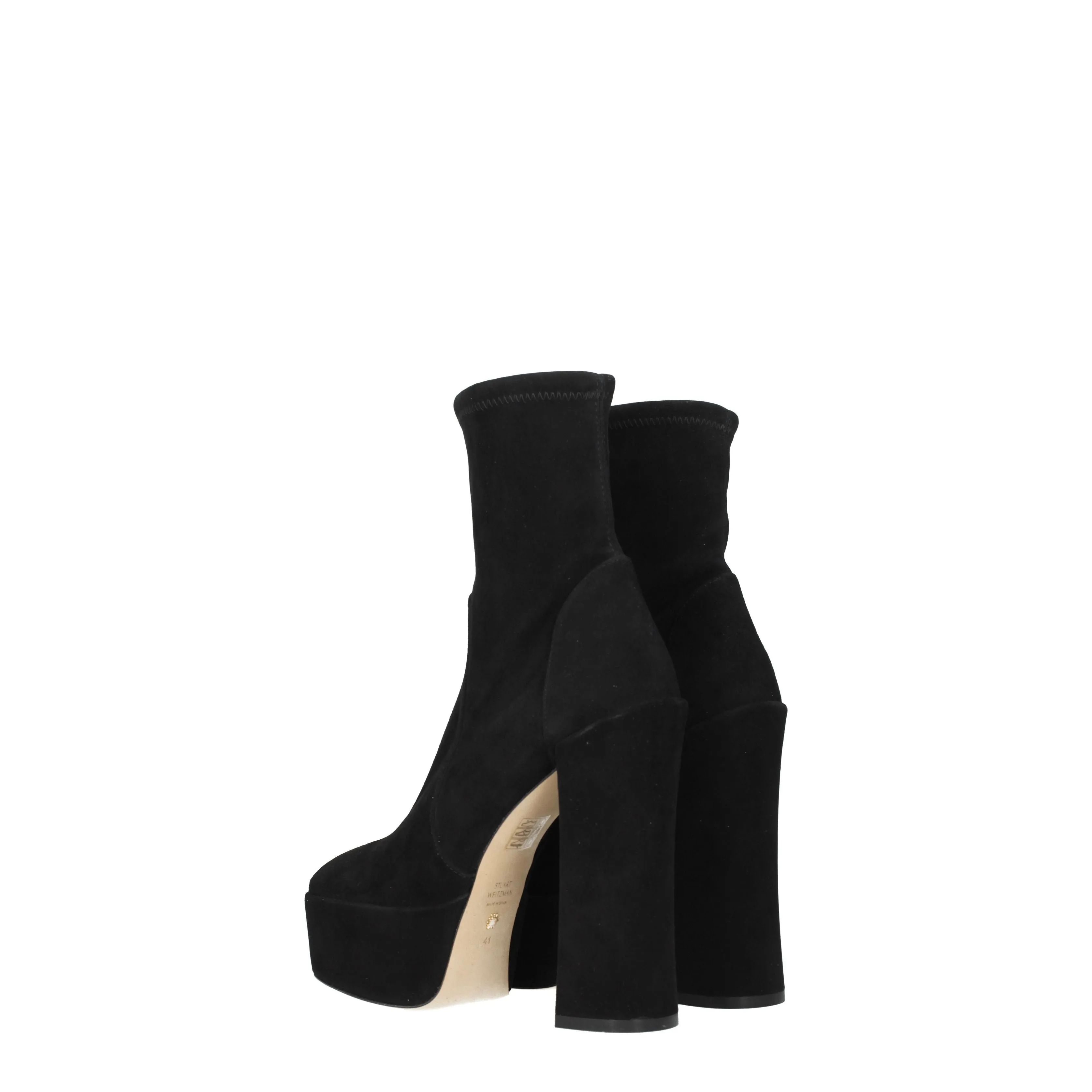 Stuart Weitzman Stivaletti Skyhi Donna Camoscio Nero