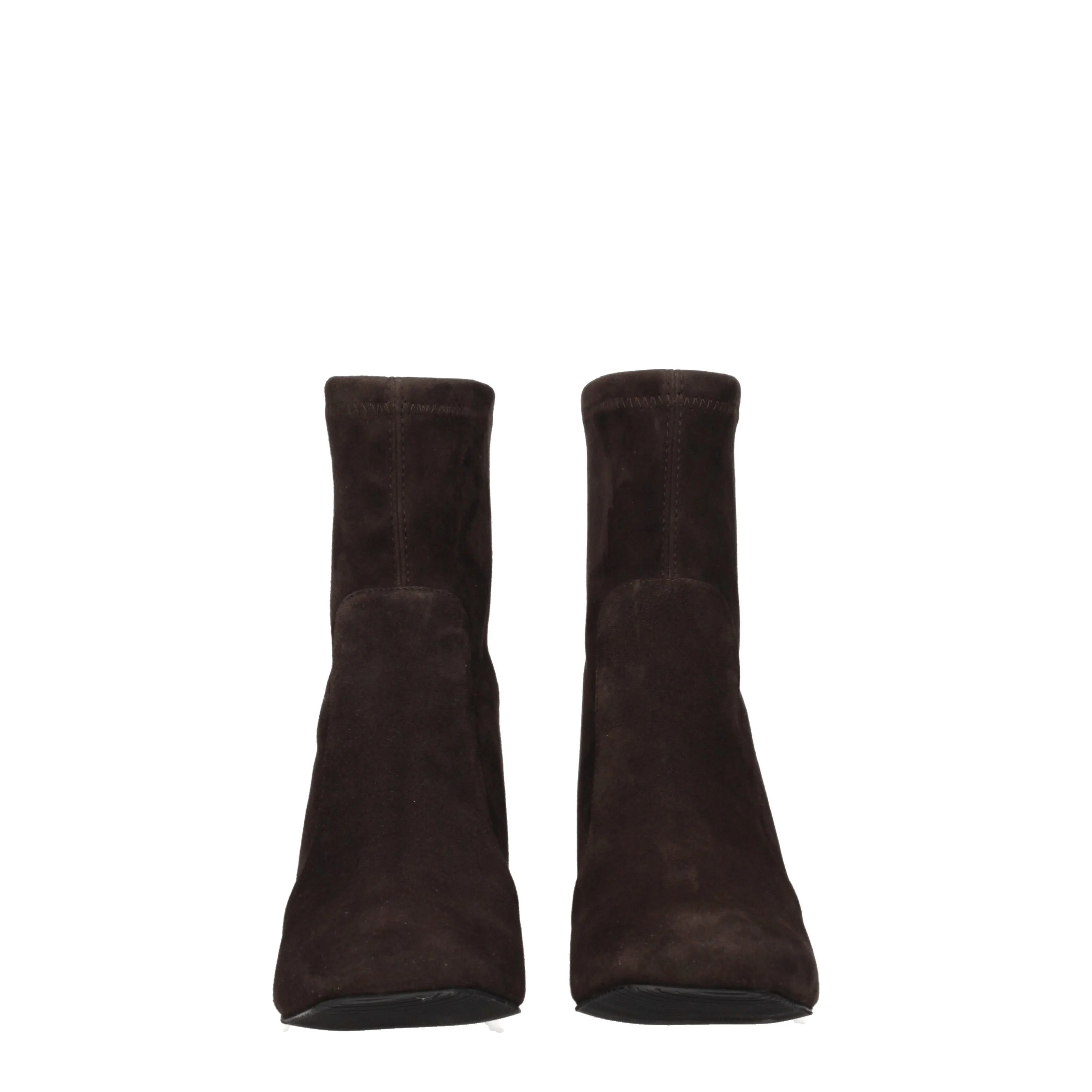 Stuart Weitzman Stivaletti Sleek Donna Camoscio Marrone/Ebano