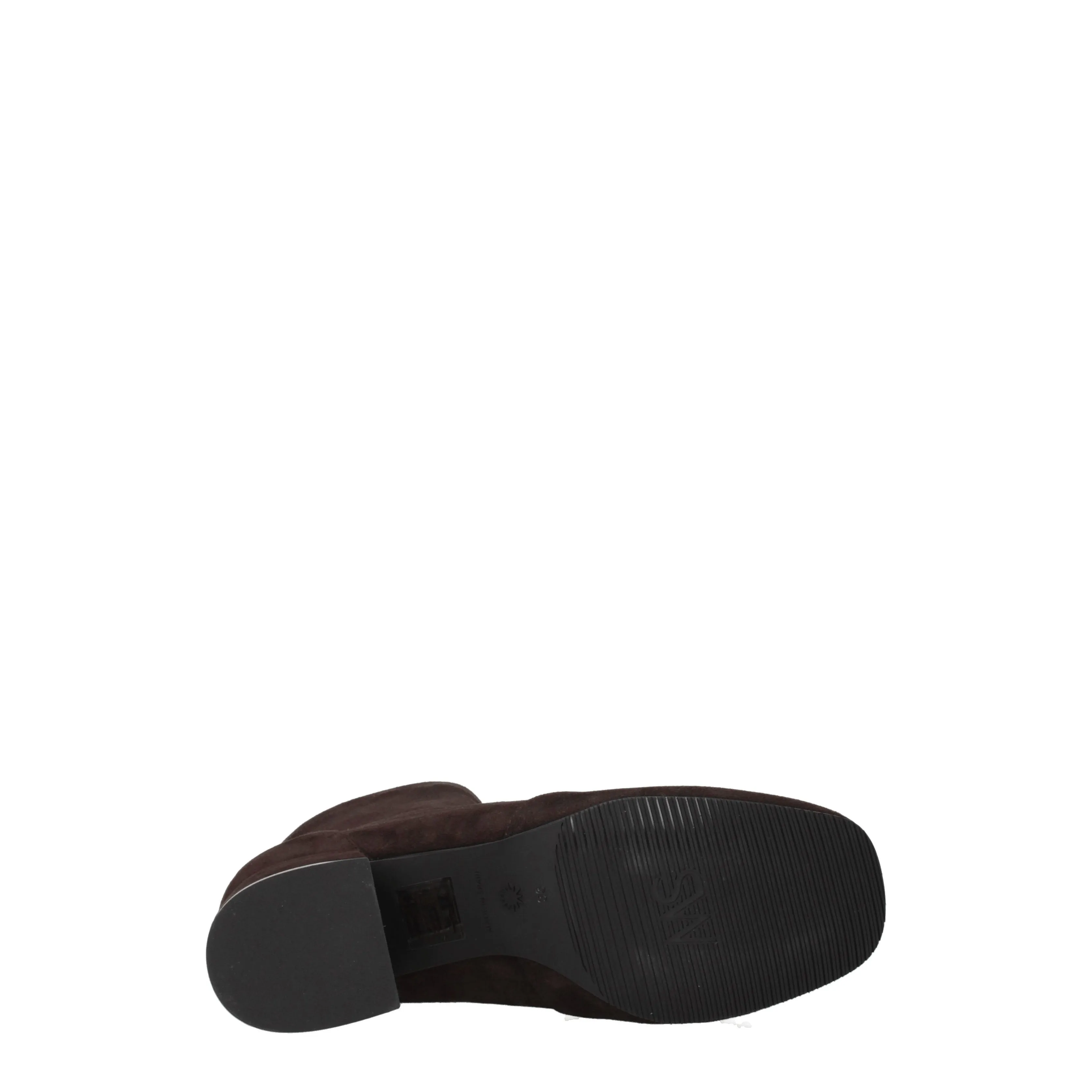 Stuart Weitzman Stivaletti Sleek Donna Camoscio Marrone/Ebano