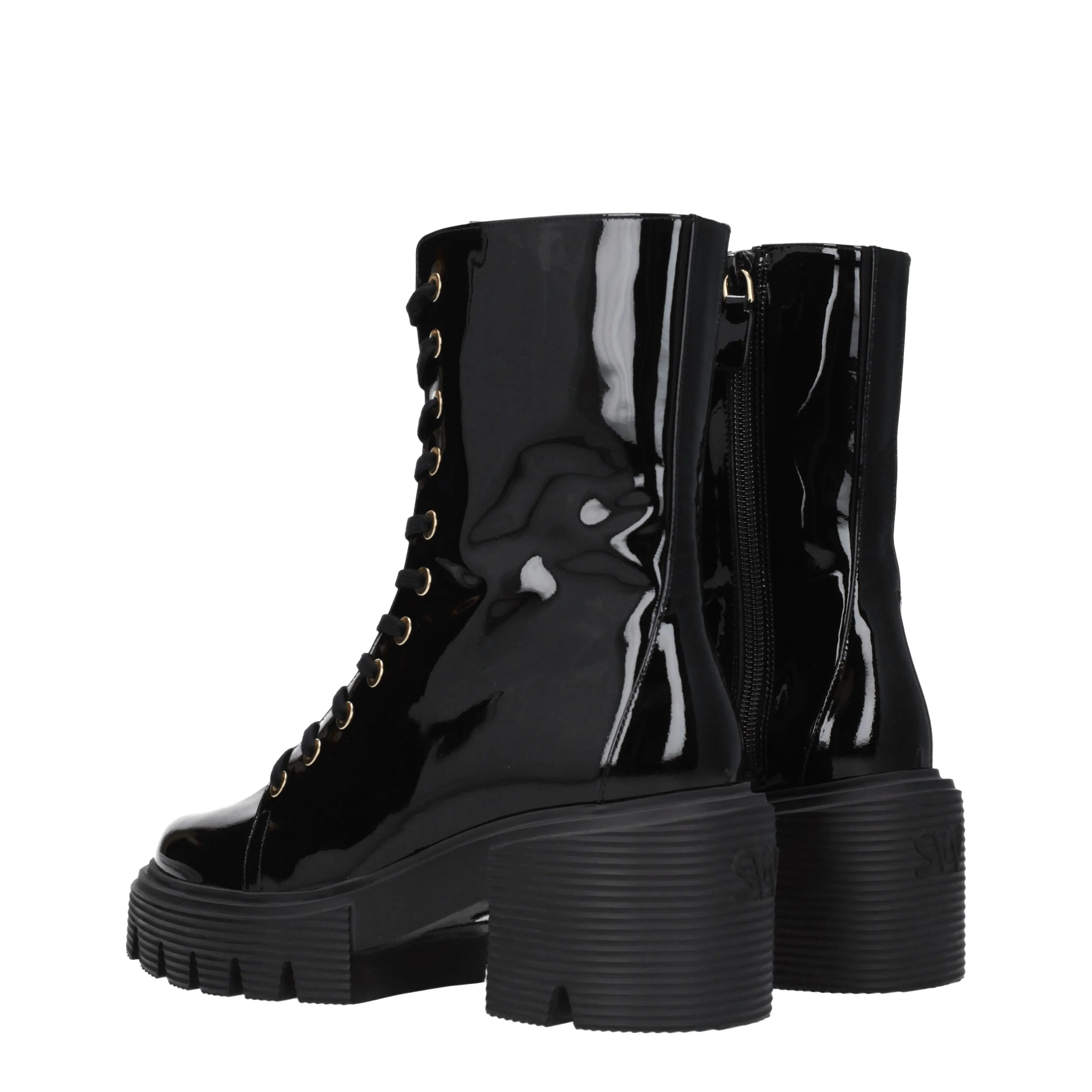 Stuart Weitzman Stivaletti Soho Donna Vernice Nero
