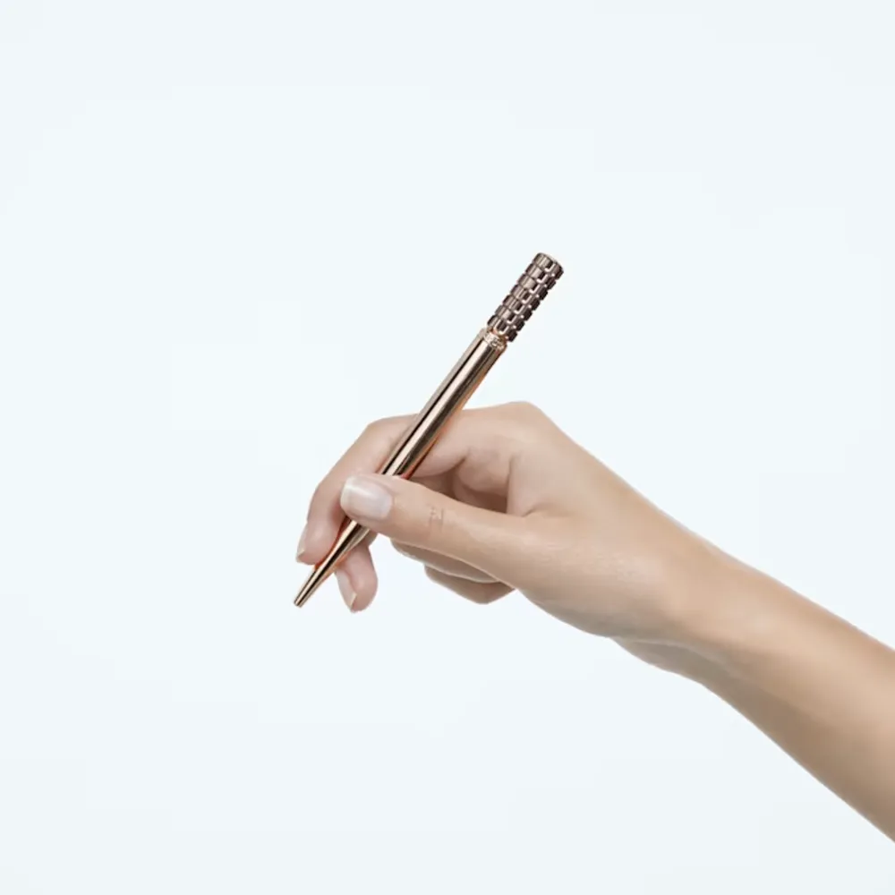 Swarovski - Penna a sfera Placcatura Oro Rosa