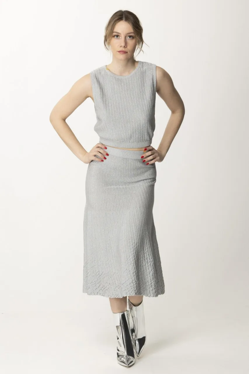 Top cropped tricot Perla
