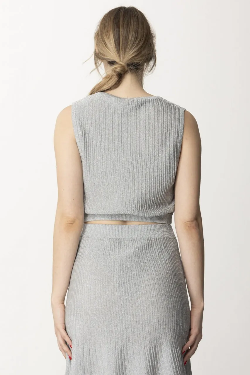 Top cropped tricot Perla