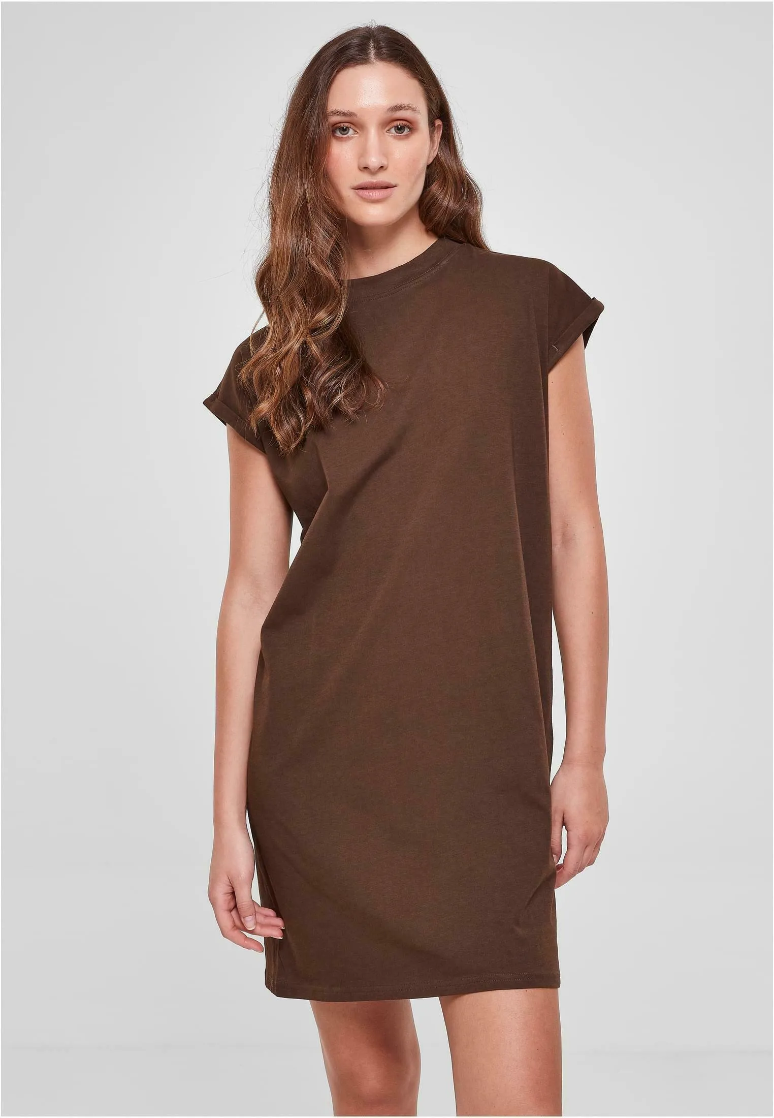 TURTLE EXTENDED SHOULDER - Vestito di maglina