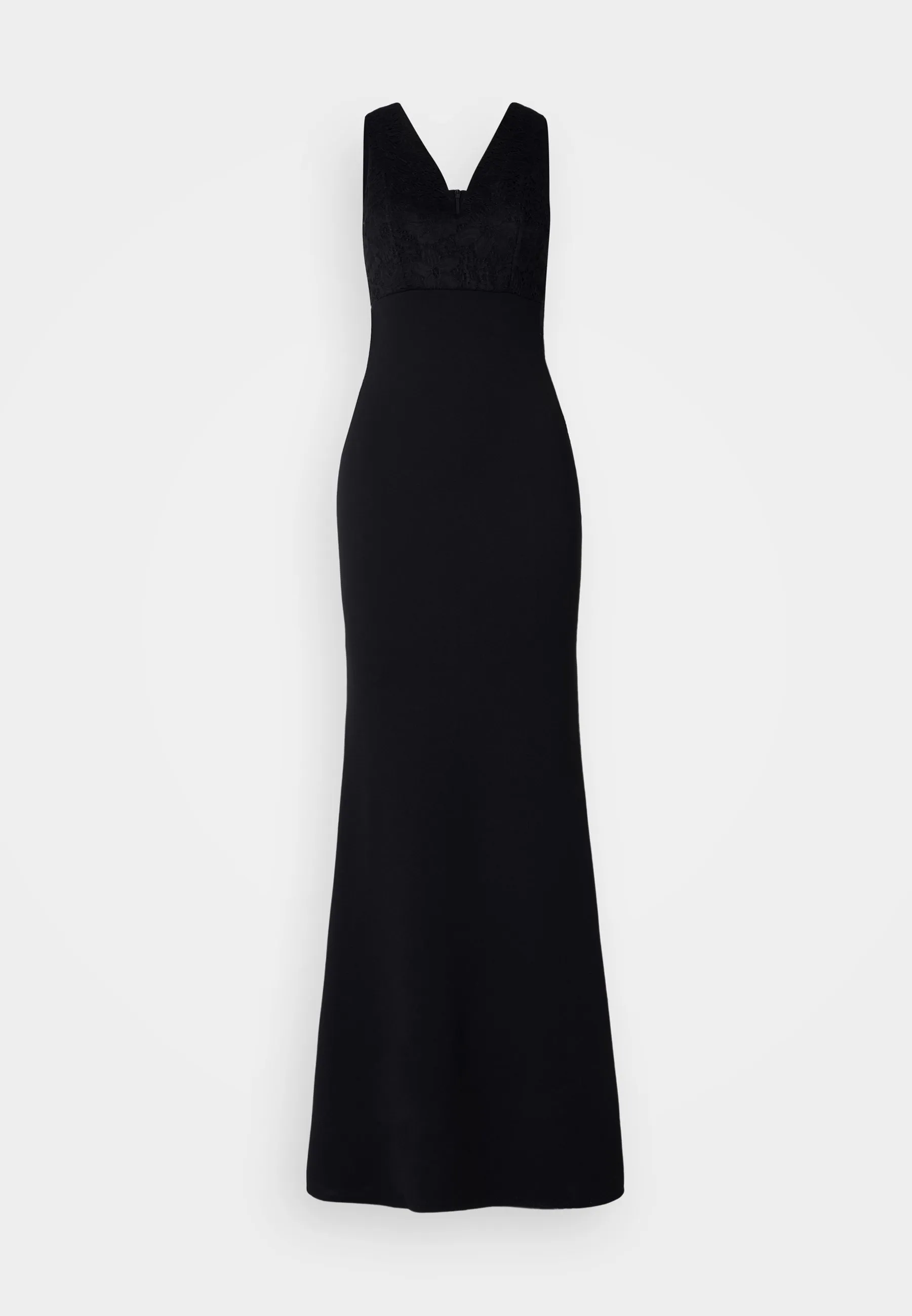 V NECK MAXI - Vestito di maglina