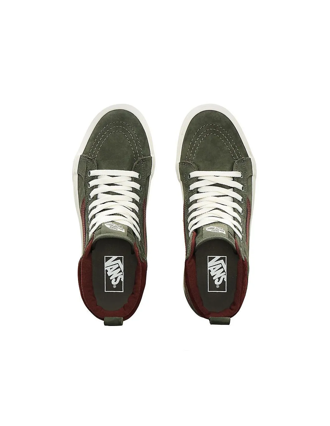 Vans Ua Sk8-hi Mte Deep Lichen Green / Rt Br