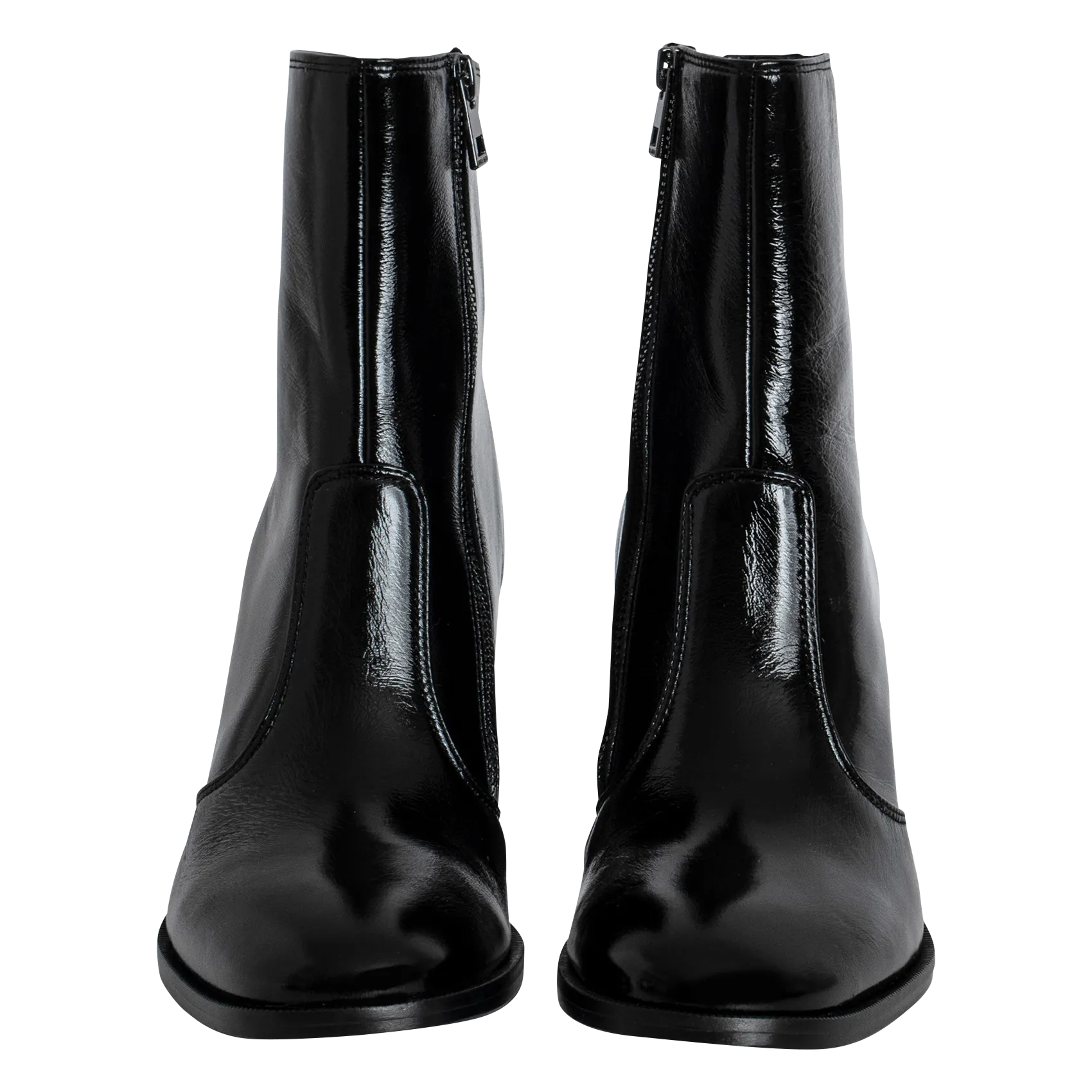  ZADIG&VOLTAIRE   PREISER - Stivaletti in vernice di cuoio | Nero