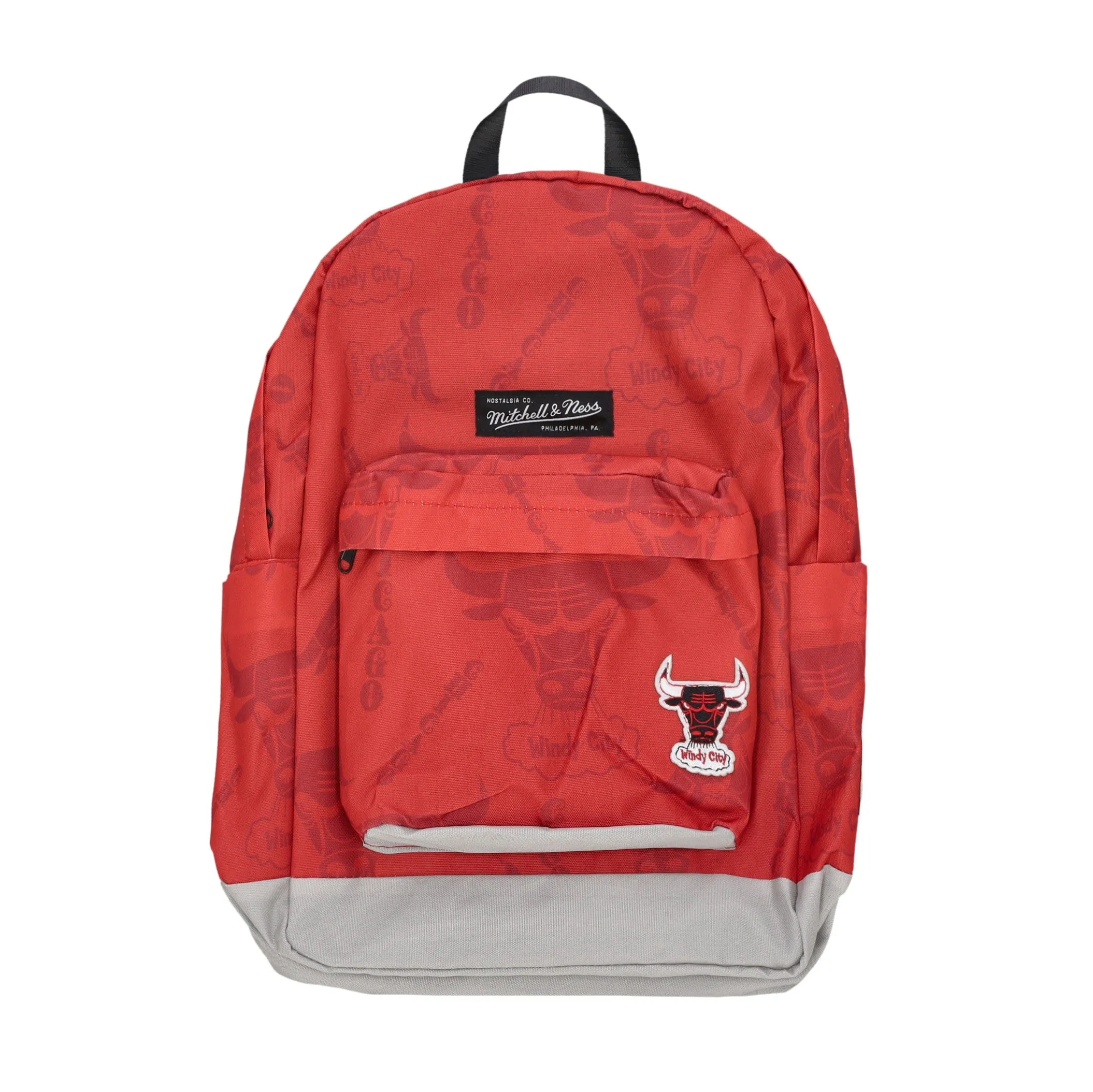 Zaino Uomo Nba Team Logo Backpack Hardwood Classics Chibul Red