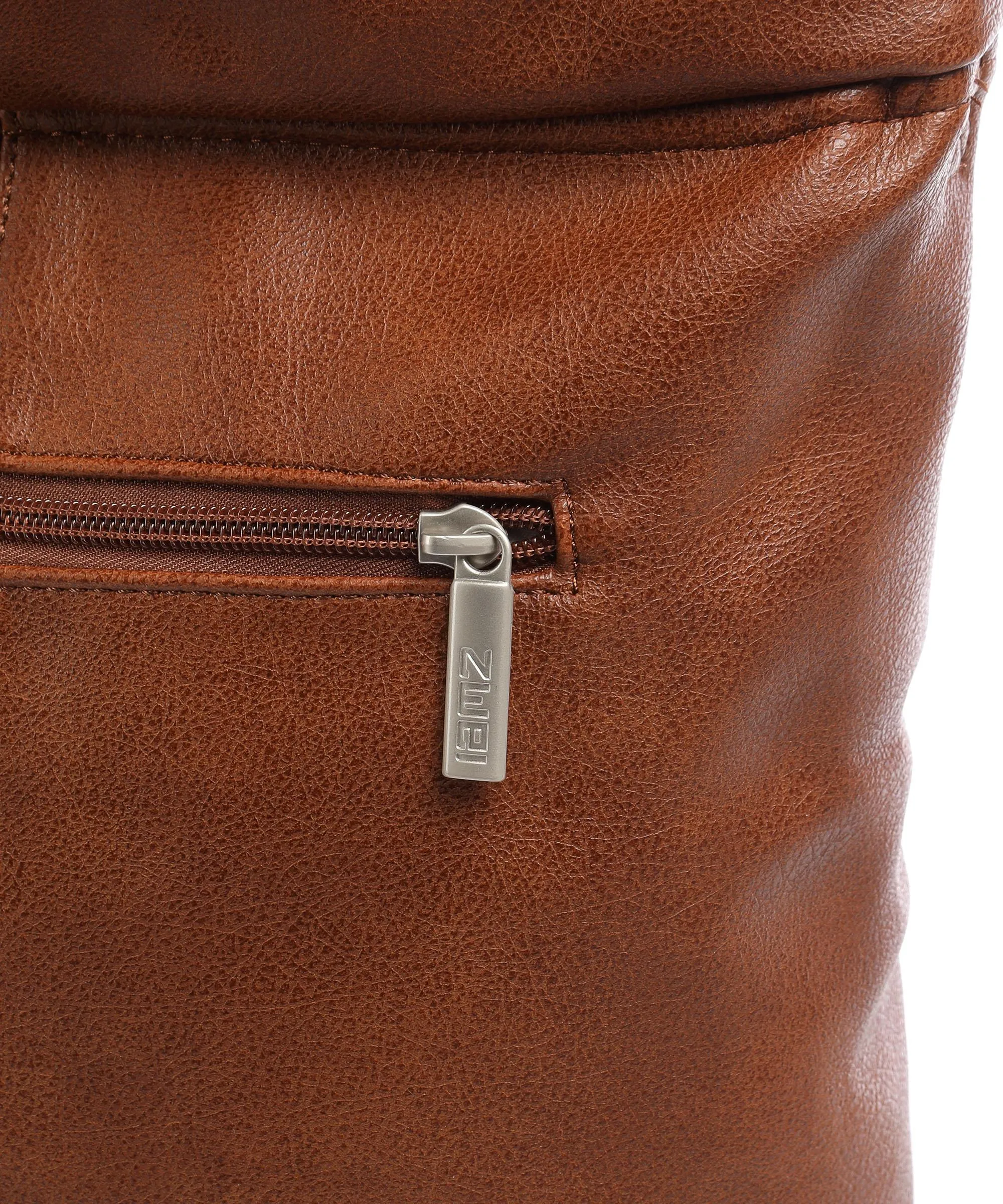  Zwei Mademoiselle.M M12 Borsa hobo pelle sintetica cognac  